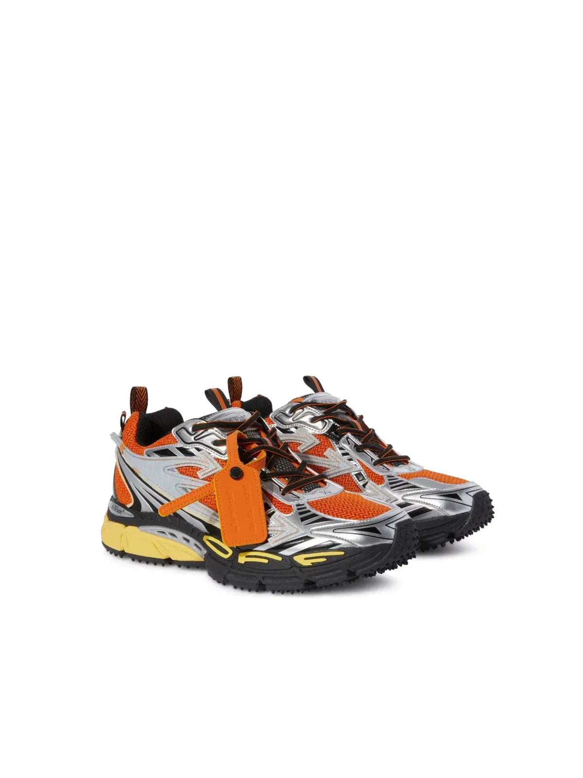 Off-White Be Right Back Silver Orange