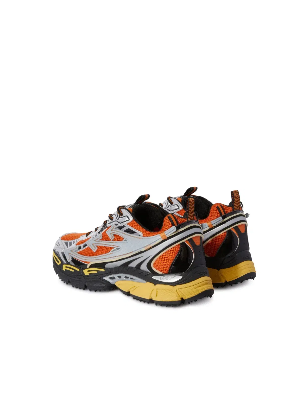 Off-White Be Right Back Silver Orange