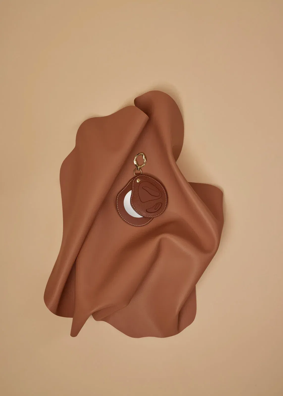 Polene Atla Mirror Duo Cognac