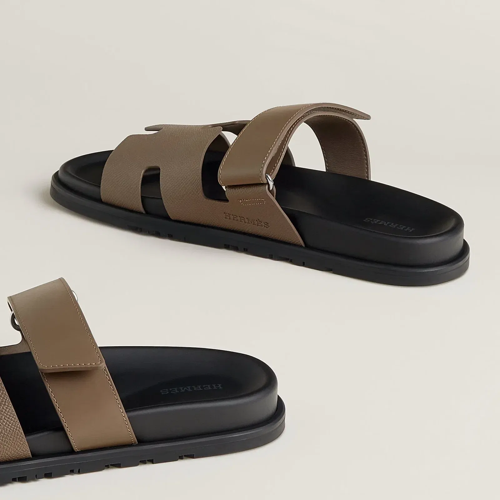 Hermes Chypre Sandal Noir