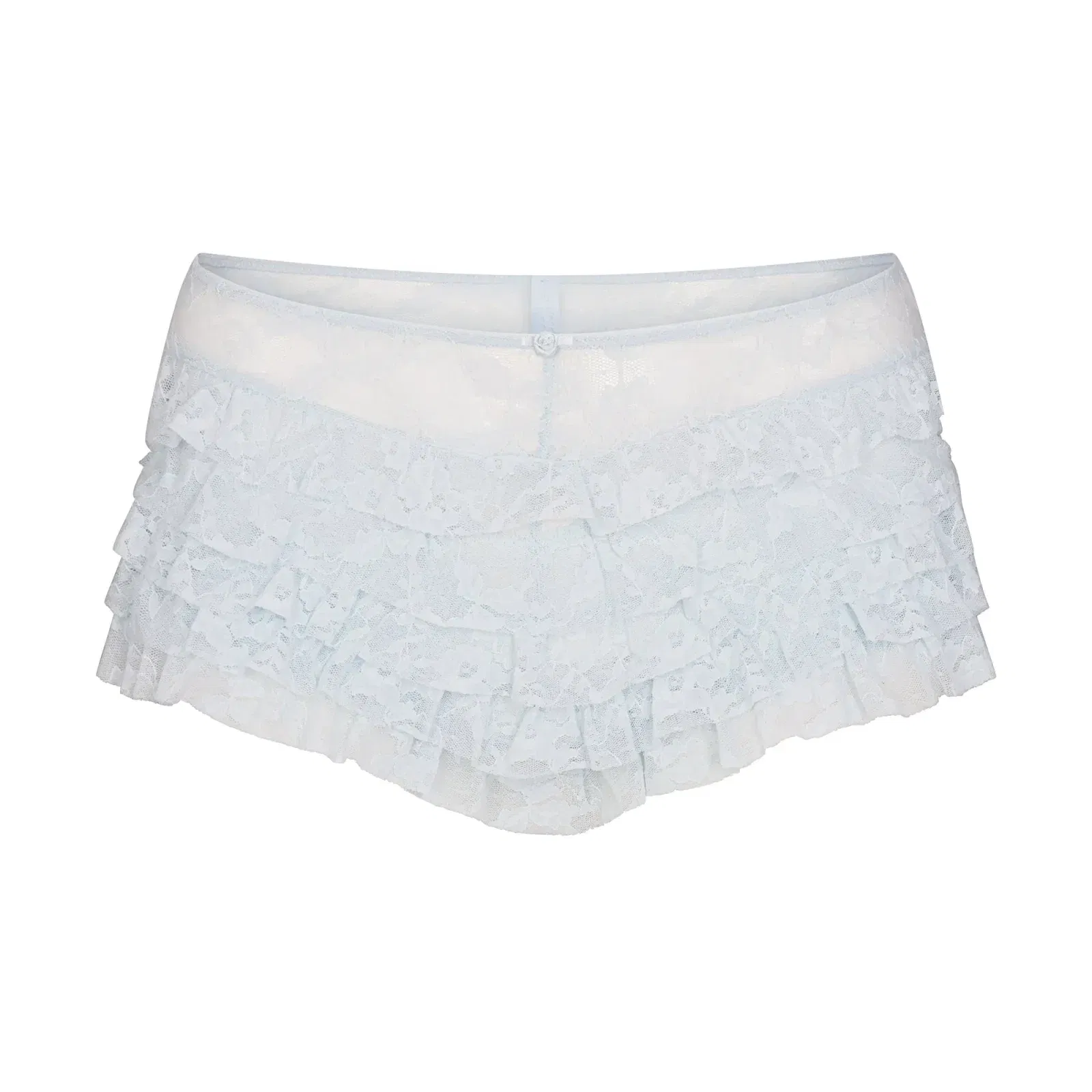 Stretch Lace Ruffle Short
