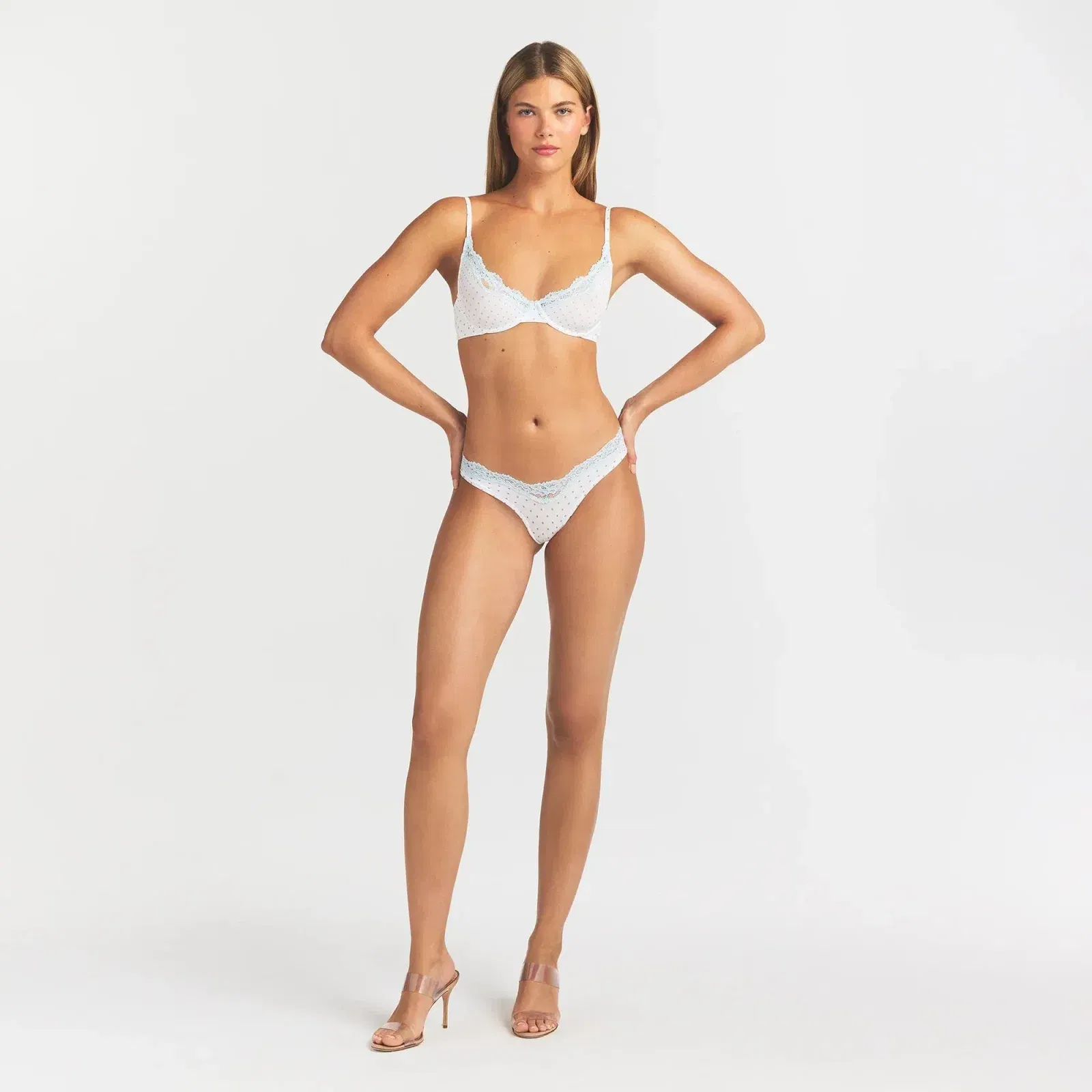 Fits Everybody Lace Dipped Thong
