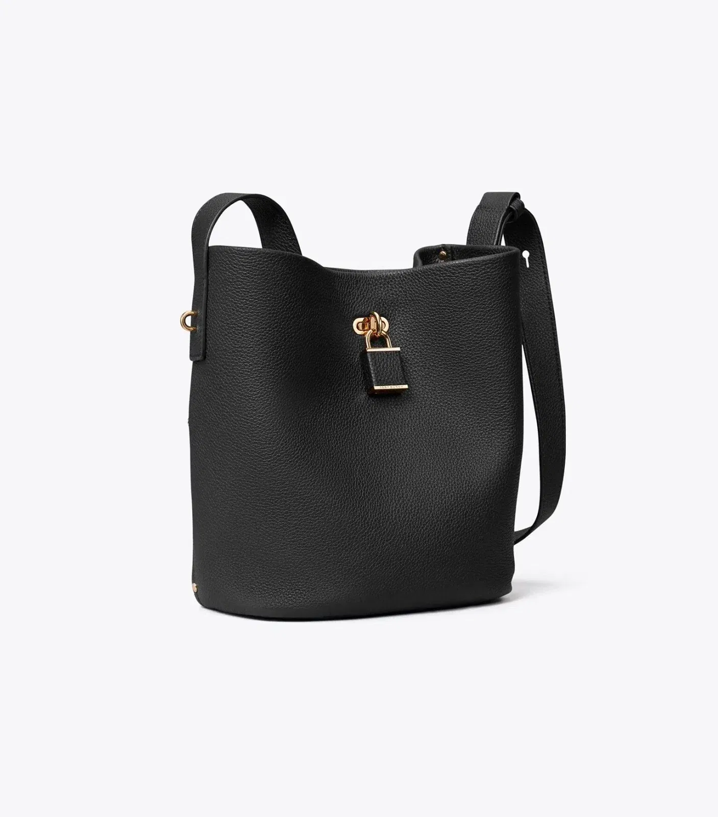 Medium Lock Slim Bucket Bag