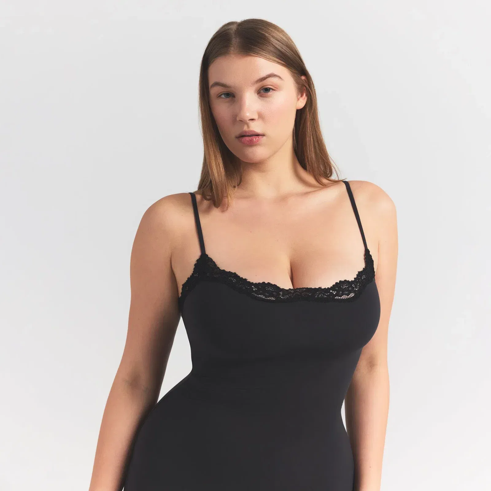 Fits Everybody Lace Long Slip Dress