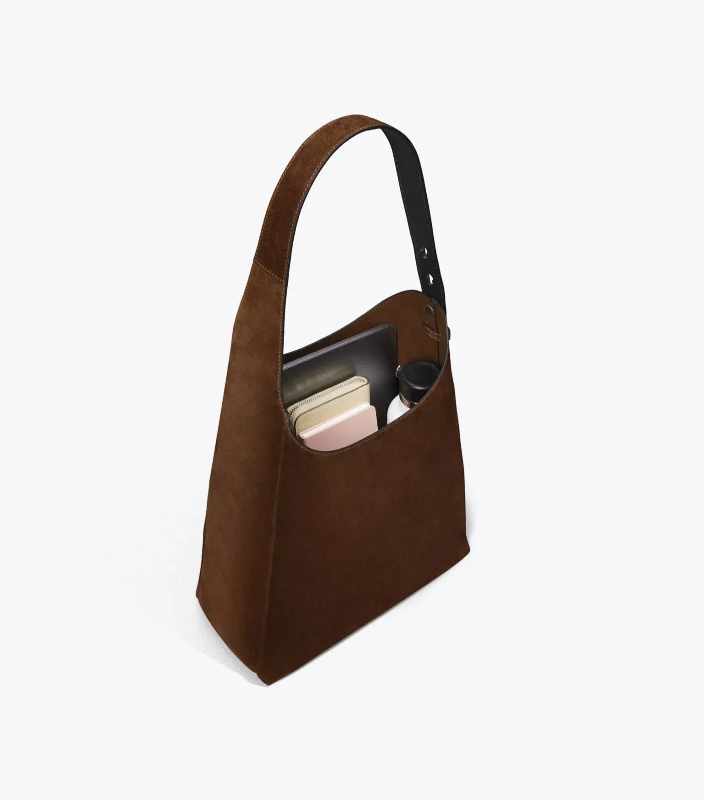 Suede Hobo Bag