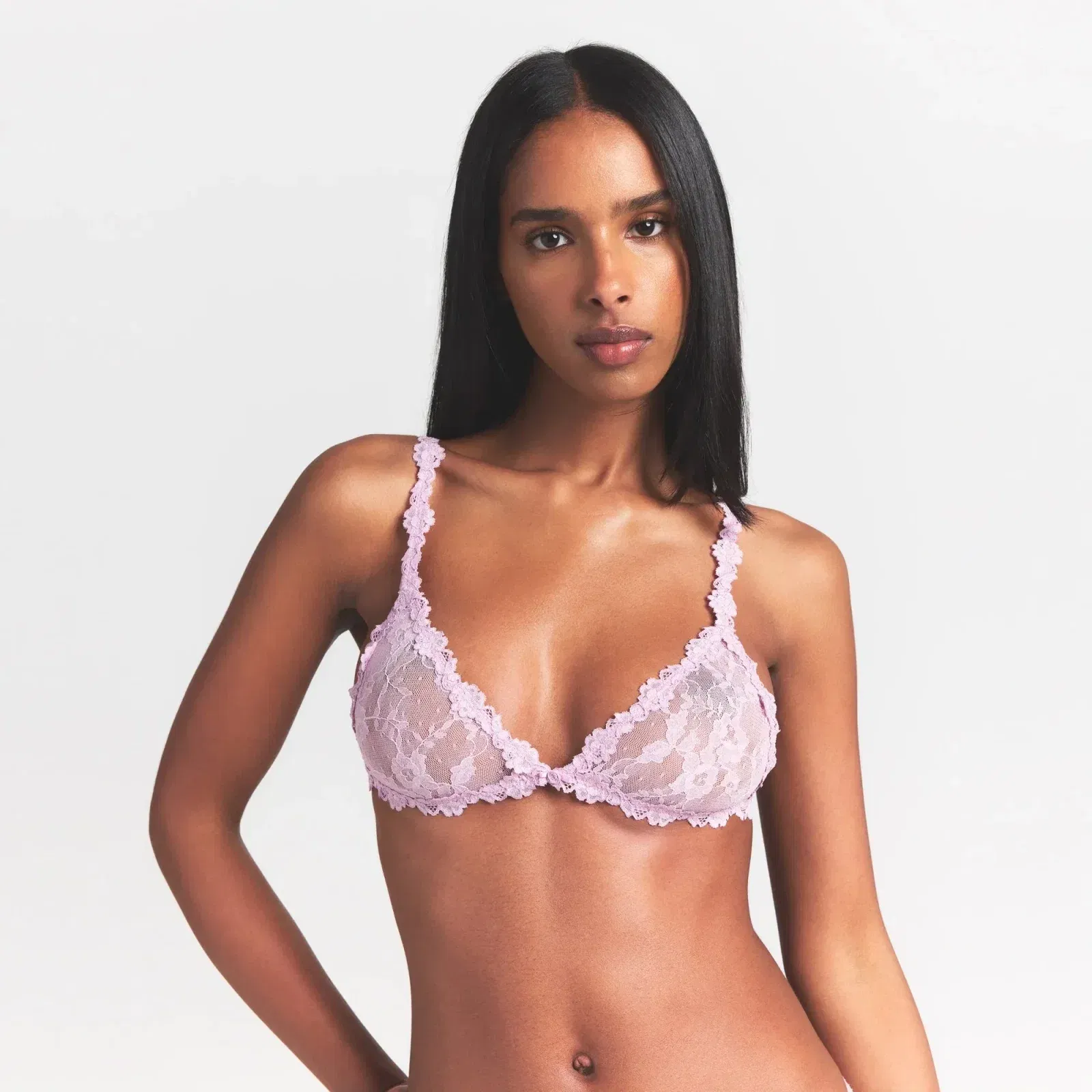 Stretch Lace Triangle Bralette