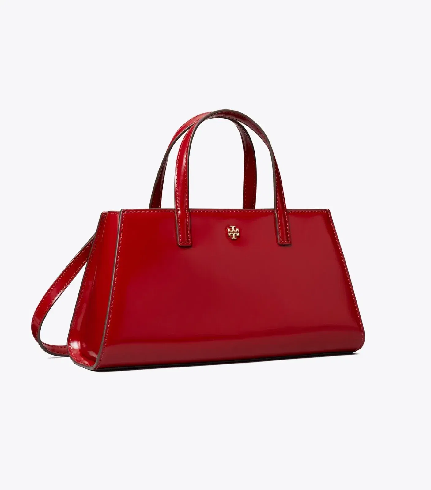 Mini Patent Leather Tote