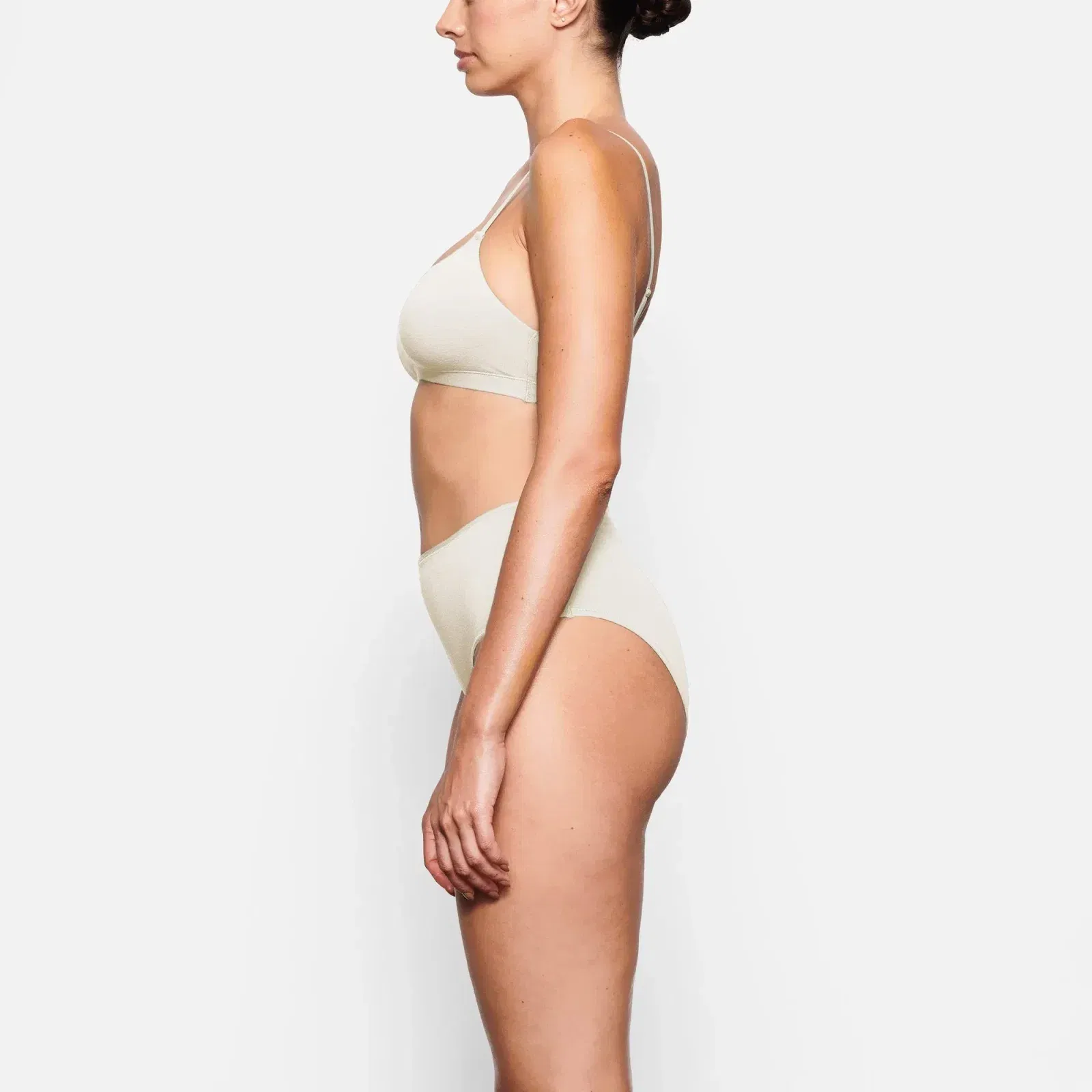 Cotton Jersey Scoop Bralette