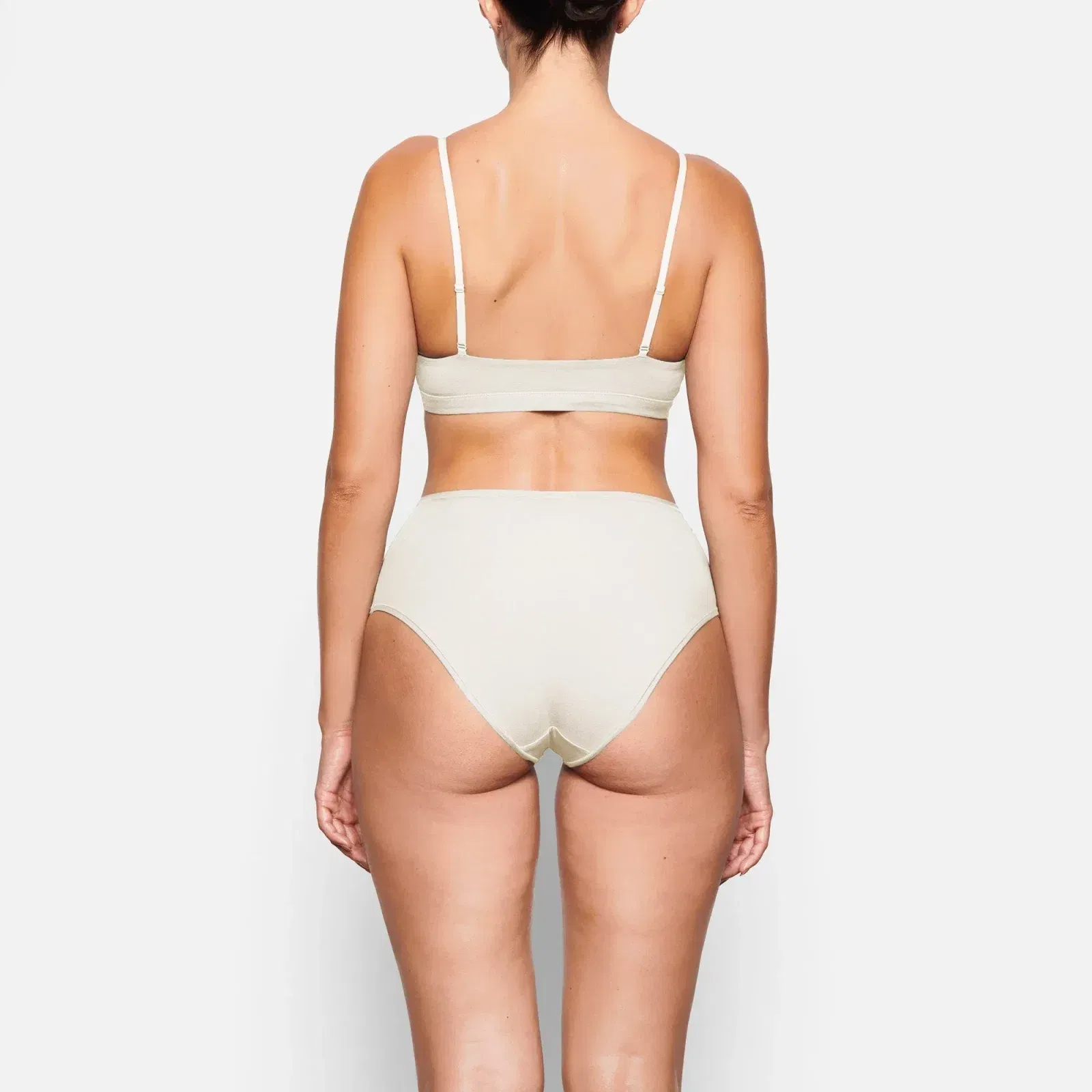 Cotton Jersey Scoop Bralette