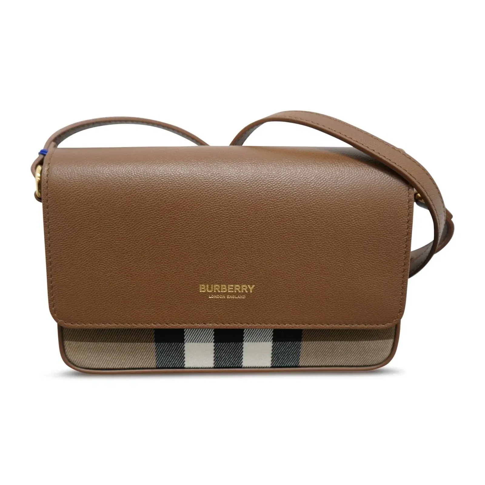 Burberry 'New Hampshire' Leather Shoulder Bag