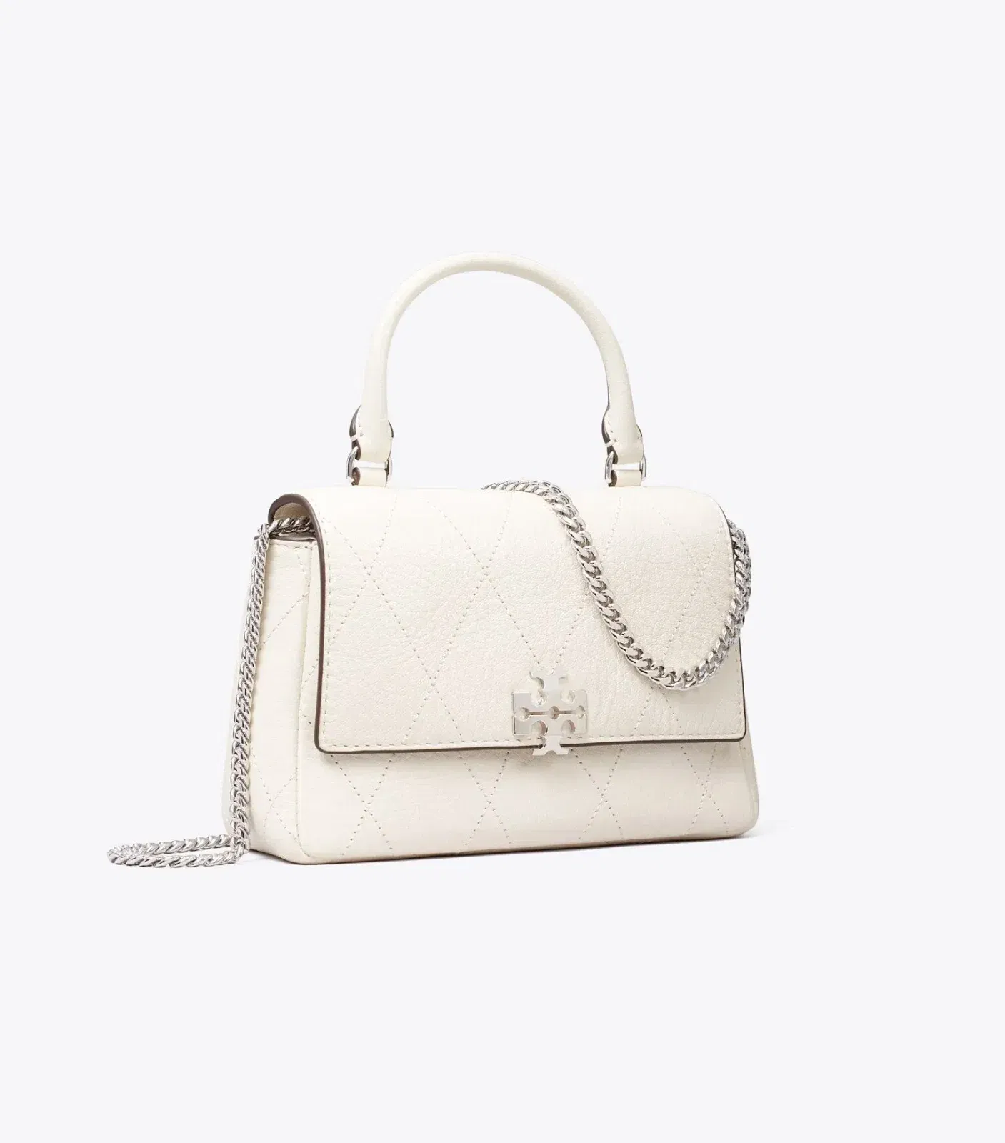 Mini Charlie Quilted Top-Handle Crossbody