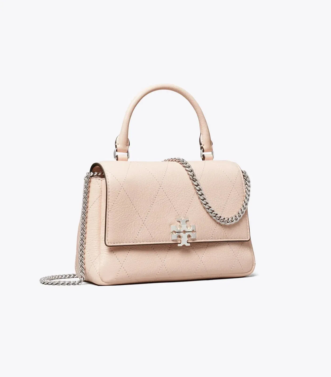 Mini Charlie Quilted Top-Handle Crossbody