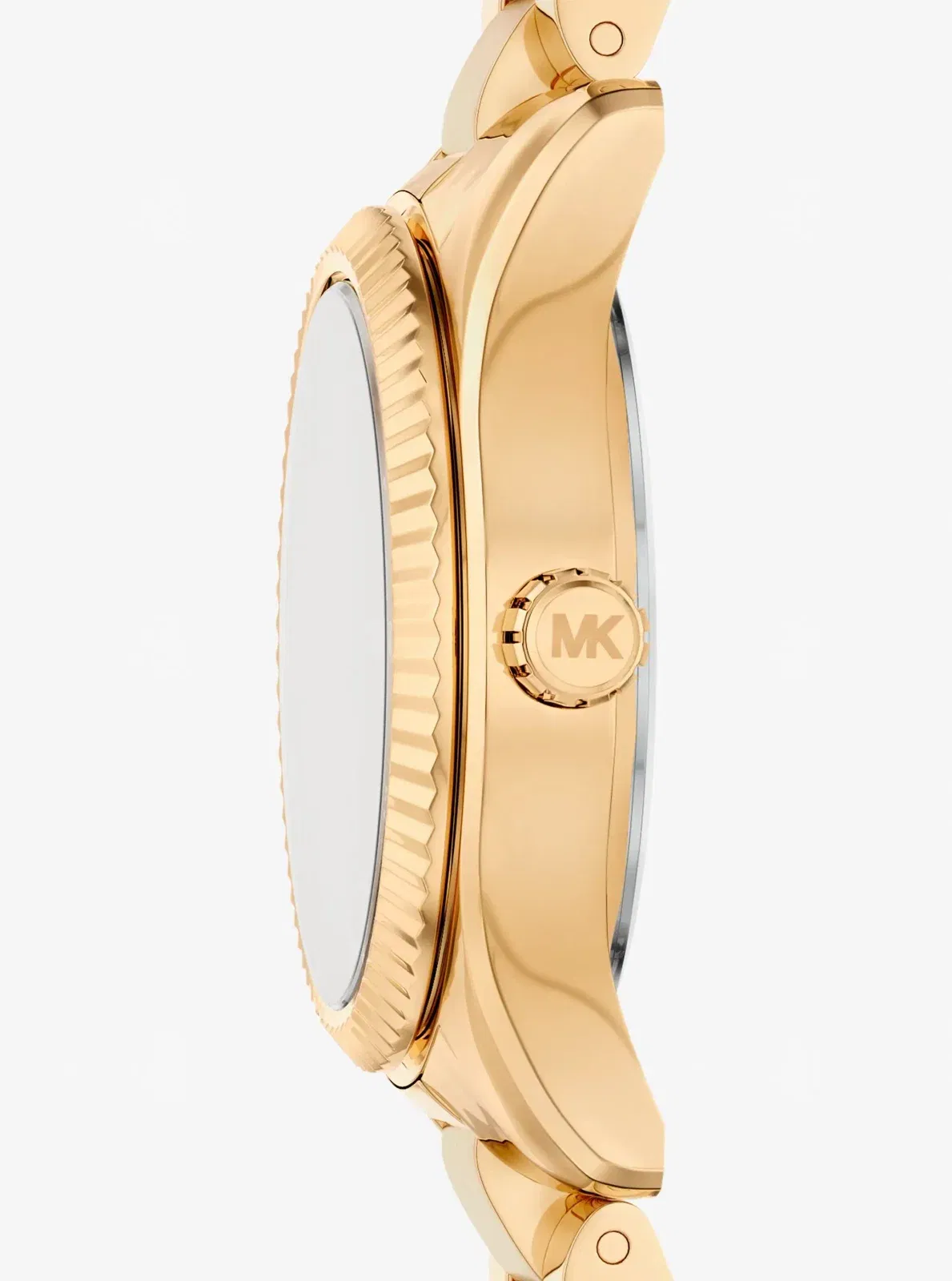 Michael Kors Petite Lexington Pav Gold-Tone Watch