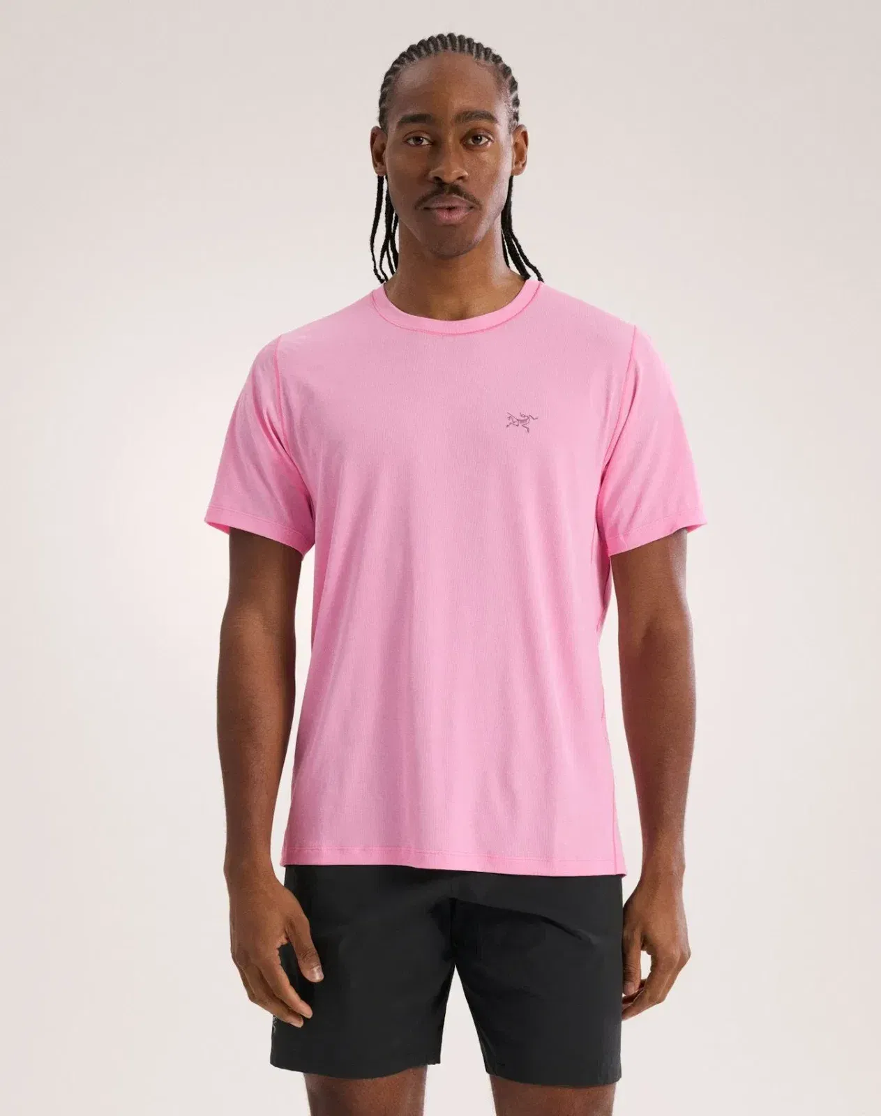 Arc'teryx Cormac Crew Neck Shirt SS Men's Pineberry