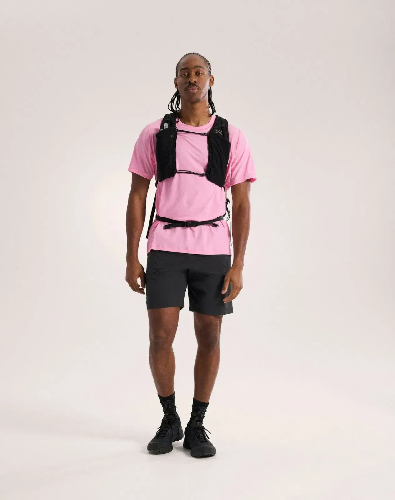 Arc'teryx Cormac Crew Neck Shirt SS Men's Pineberry