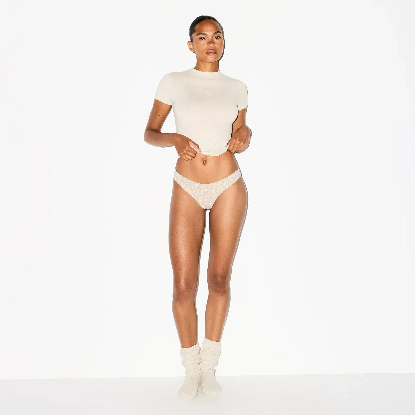 Lightweight Cotton Thong