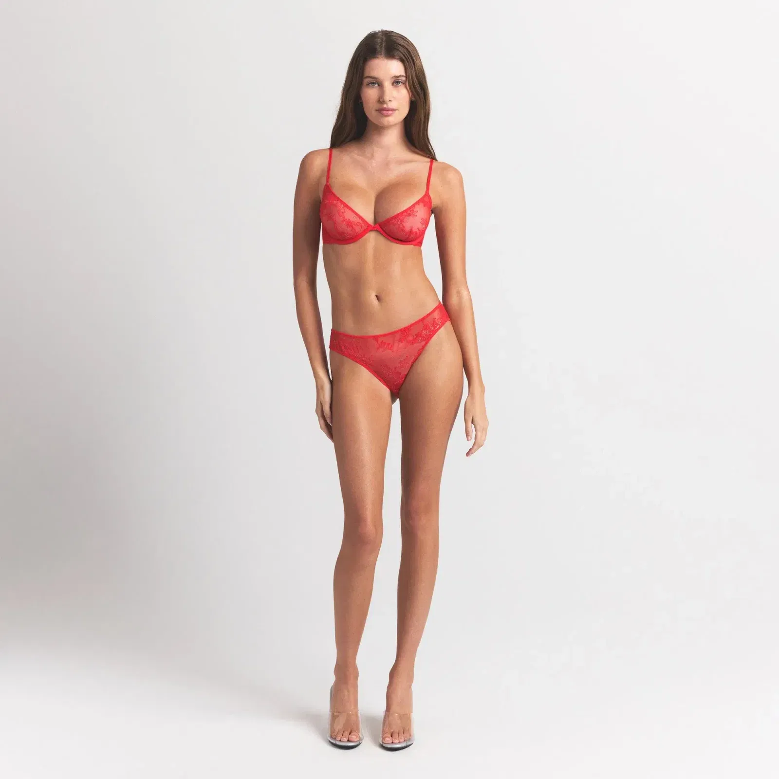 Ultra Fine Lace Peek-a-boo Bikini