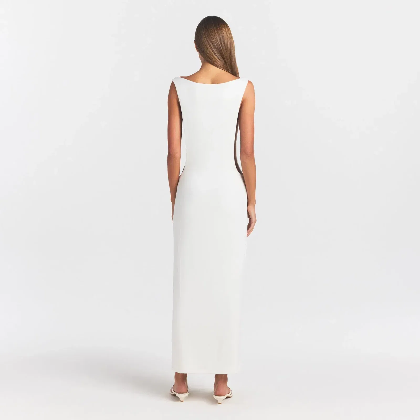 Smooth Layers Cut Out Long Dress