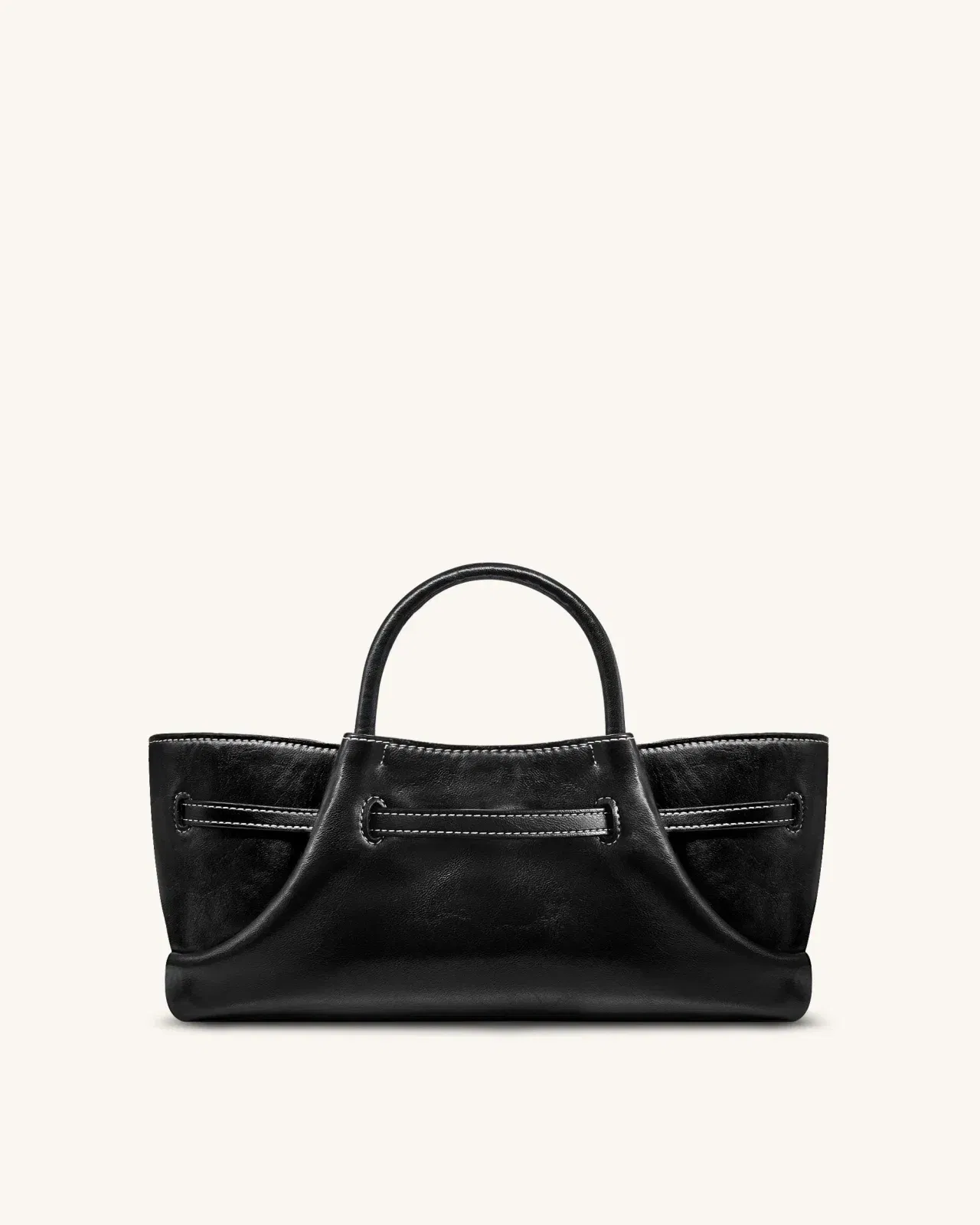 Jw Pei Maeve Dachshund Metal Charm Tote Bag Black