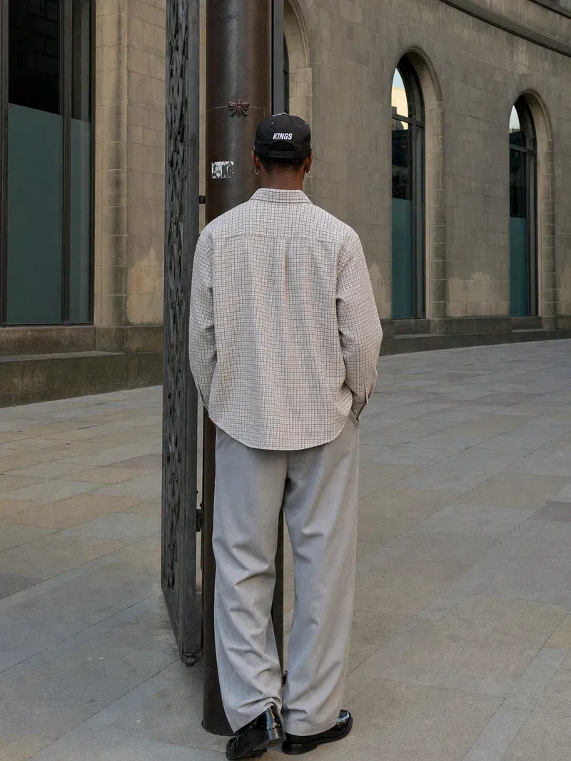 Estate Loom Weave Shirt – Oat