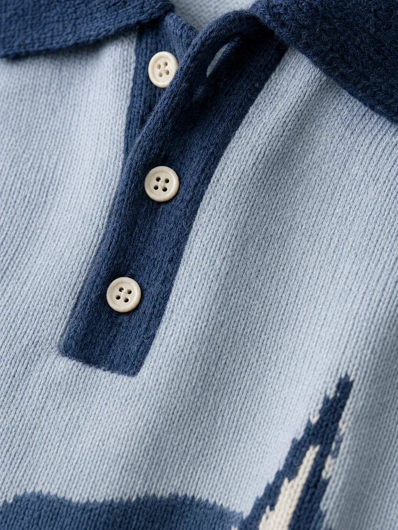 Marina Yacht Club Jacquard Polo T-Shirt