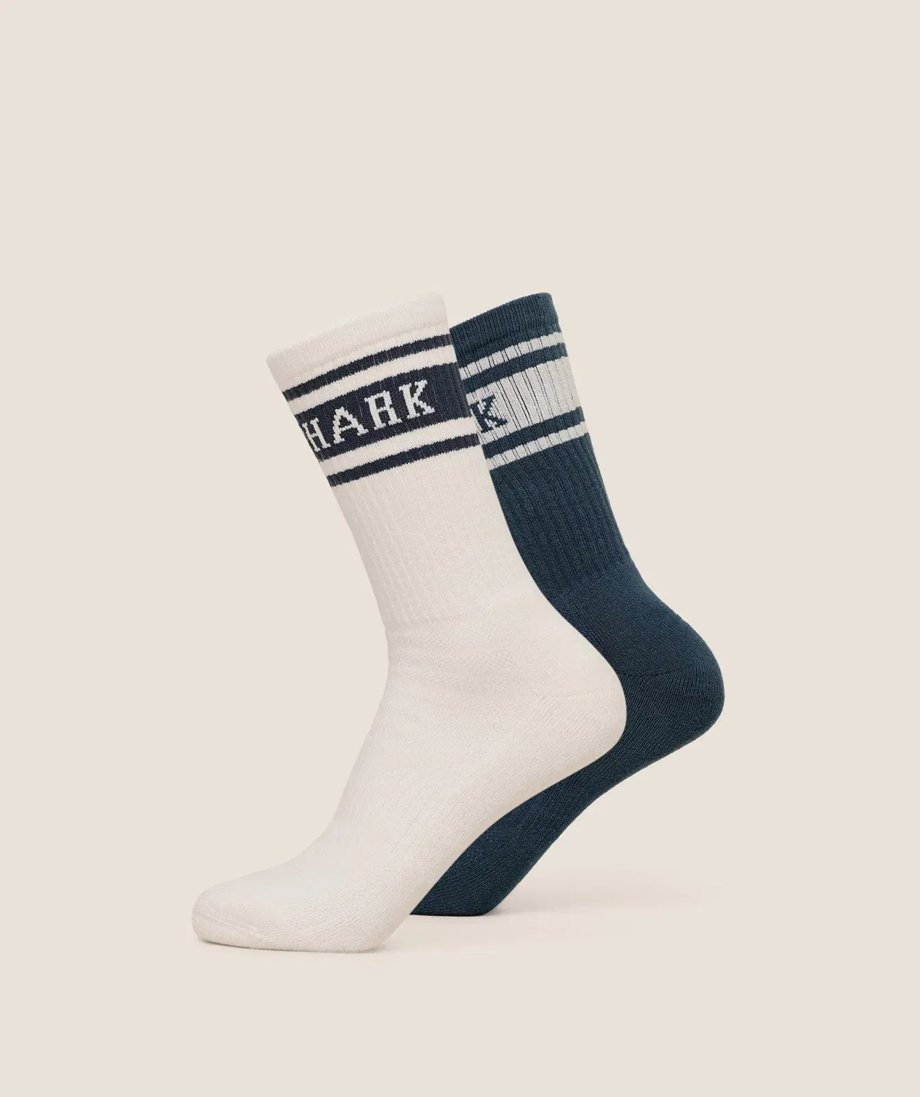 Gymshark Collegiate Crew Sock 2Pk GS Stealth Blue