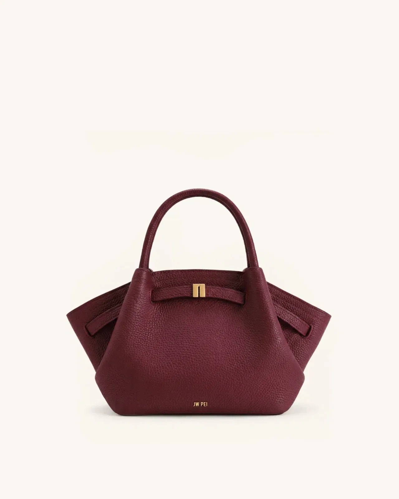 Jw Pei Hana Mini Tote Bag Burgundy