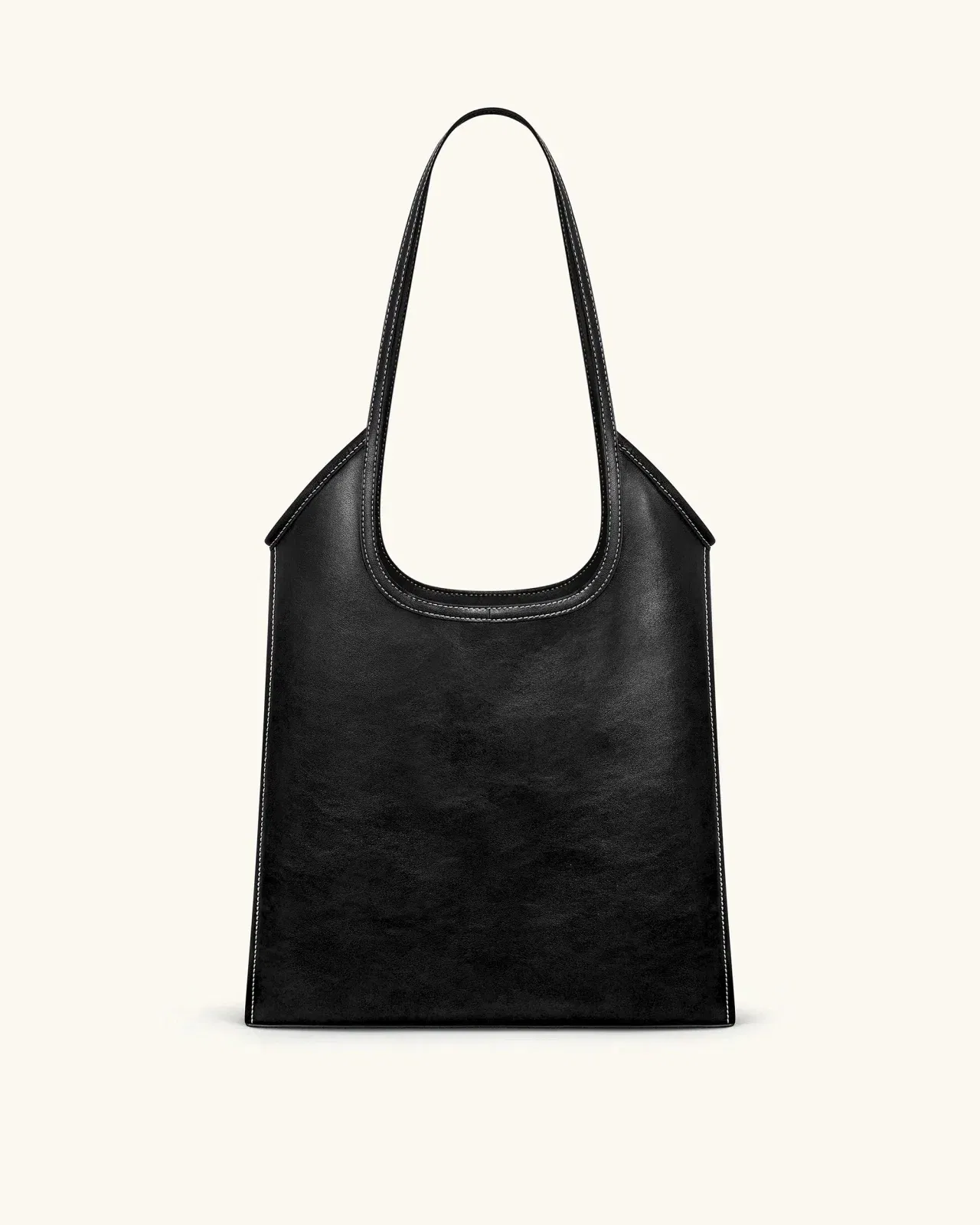 Jw Pei Brooke Belted Embellished Shoulder Tote Bag Black