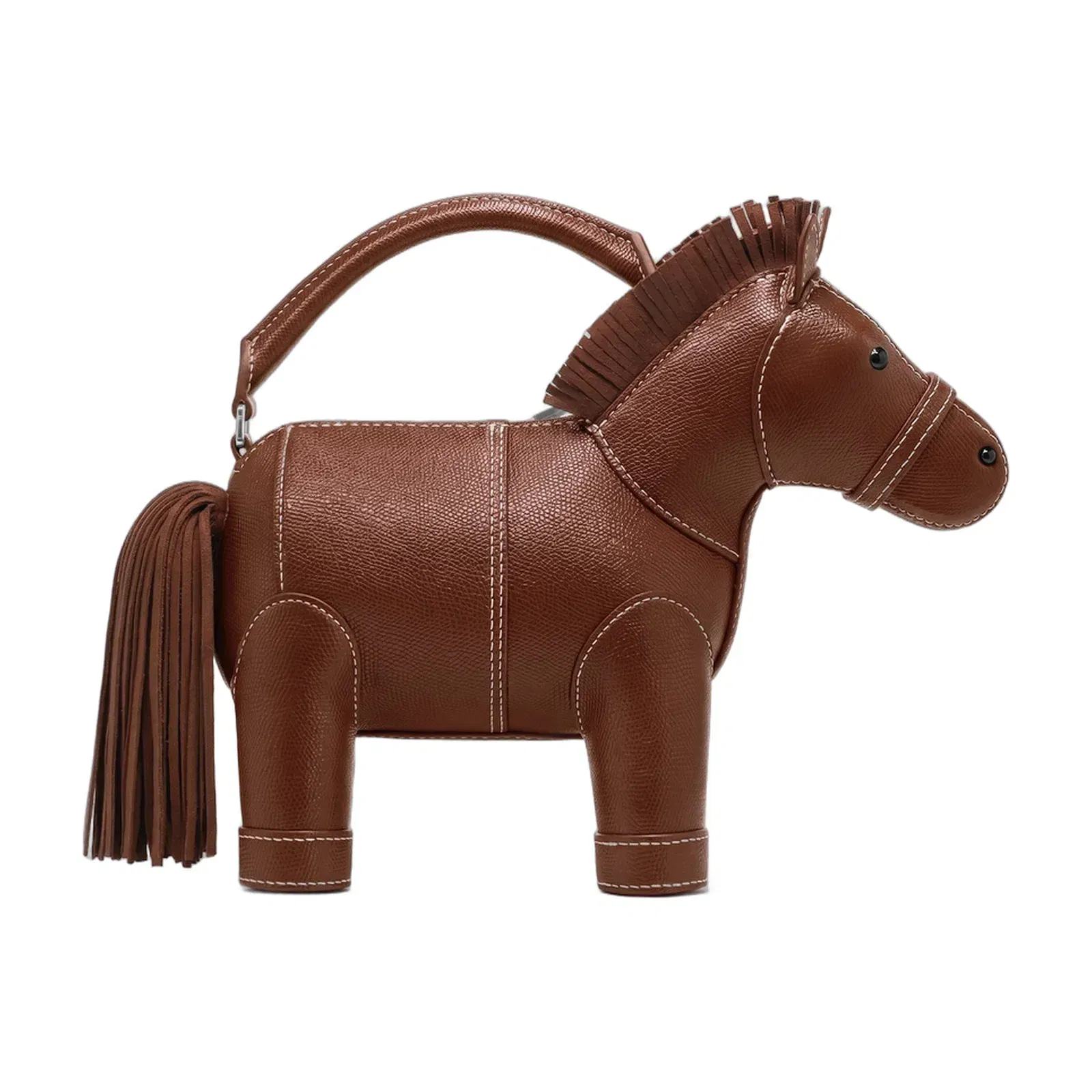 Jw Pei Harper Horse Top Handle Bag Brown
