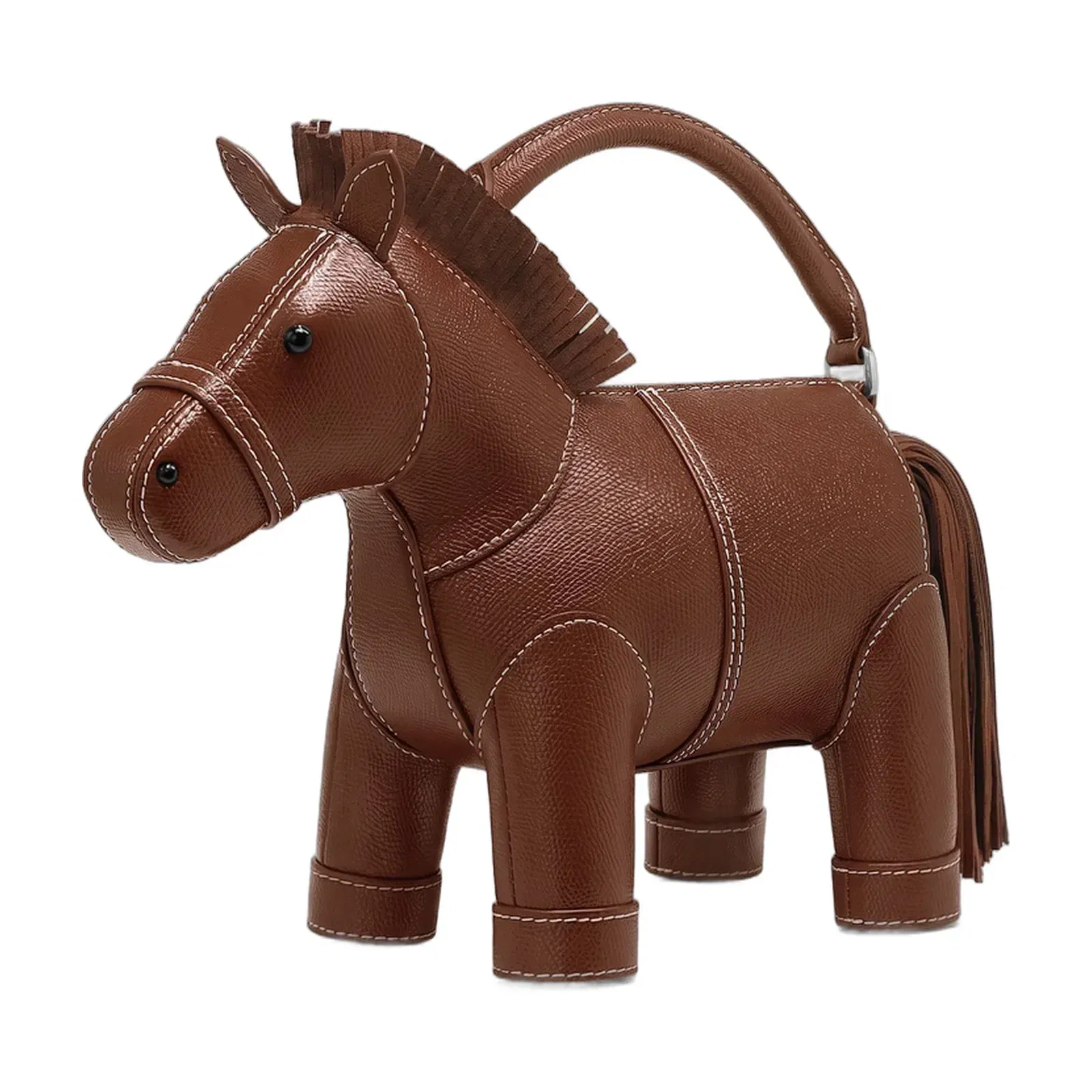 Jw Pei Harper Horse Top Handle Bag Brown