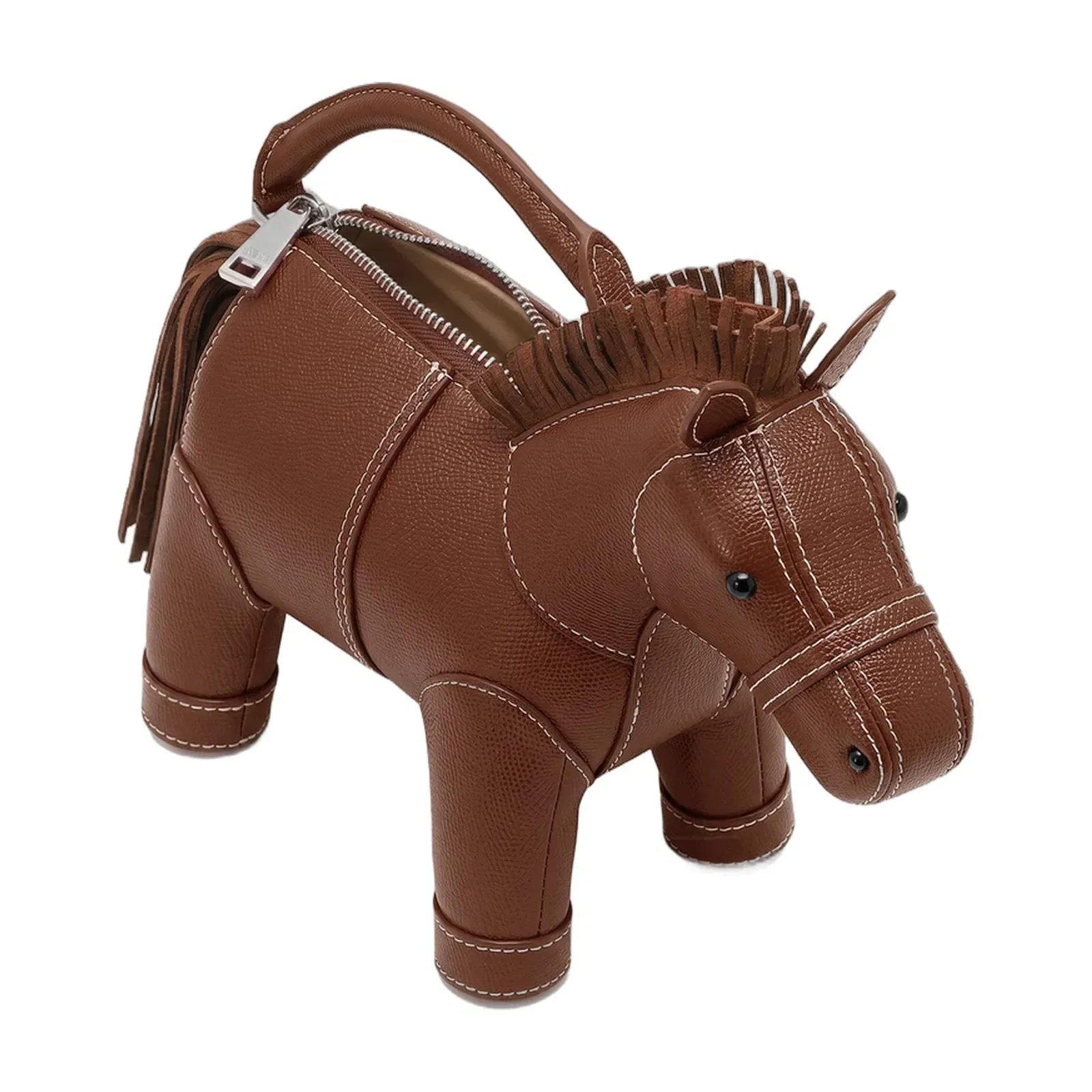 Jw Pei Harper Horse Top Handle Bag Brown
