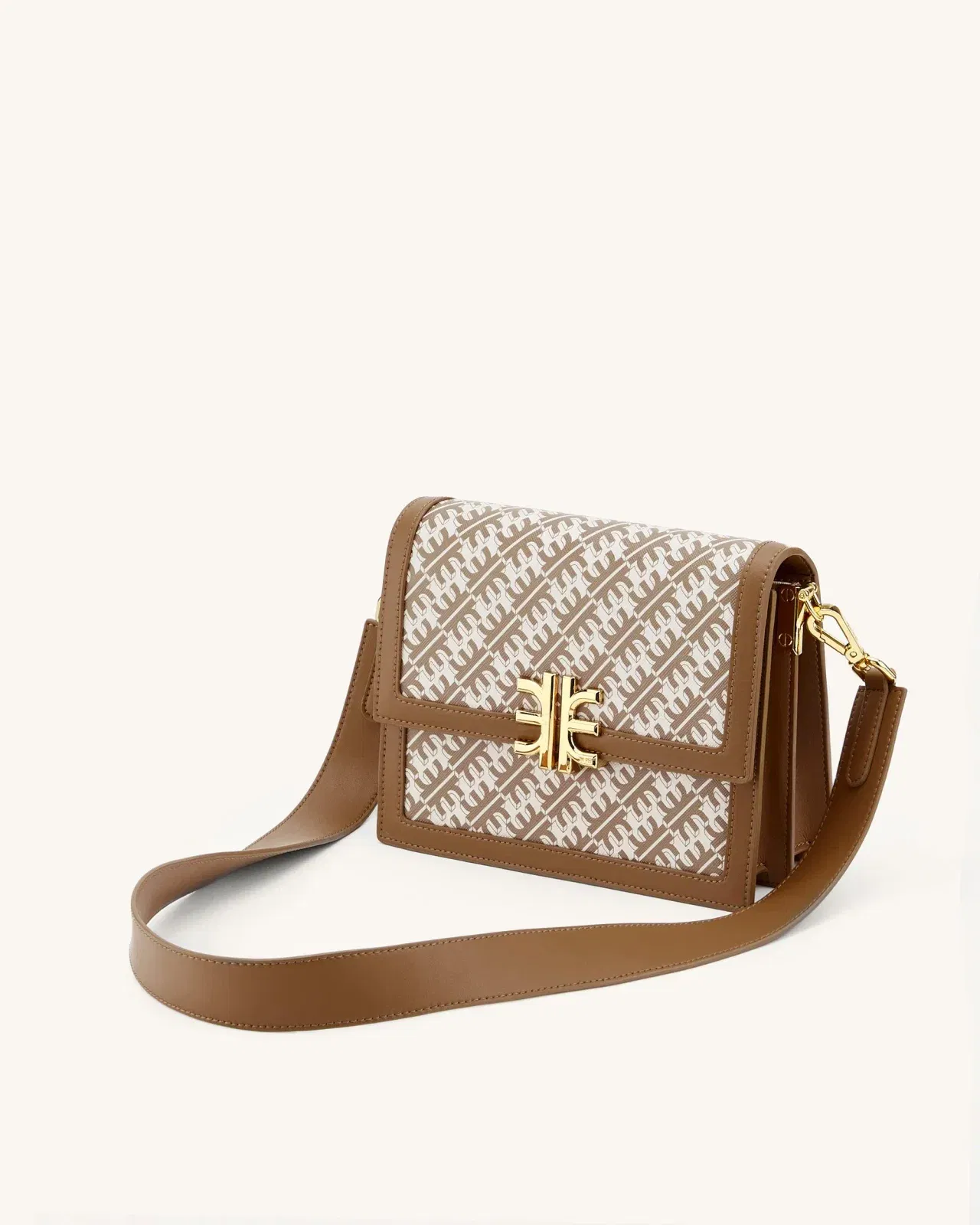 Jw Pei Fei Mini Flap Crossbody Brown