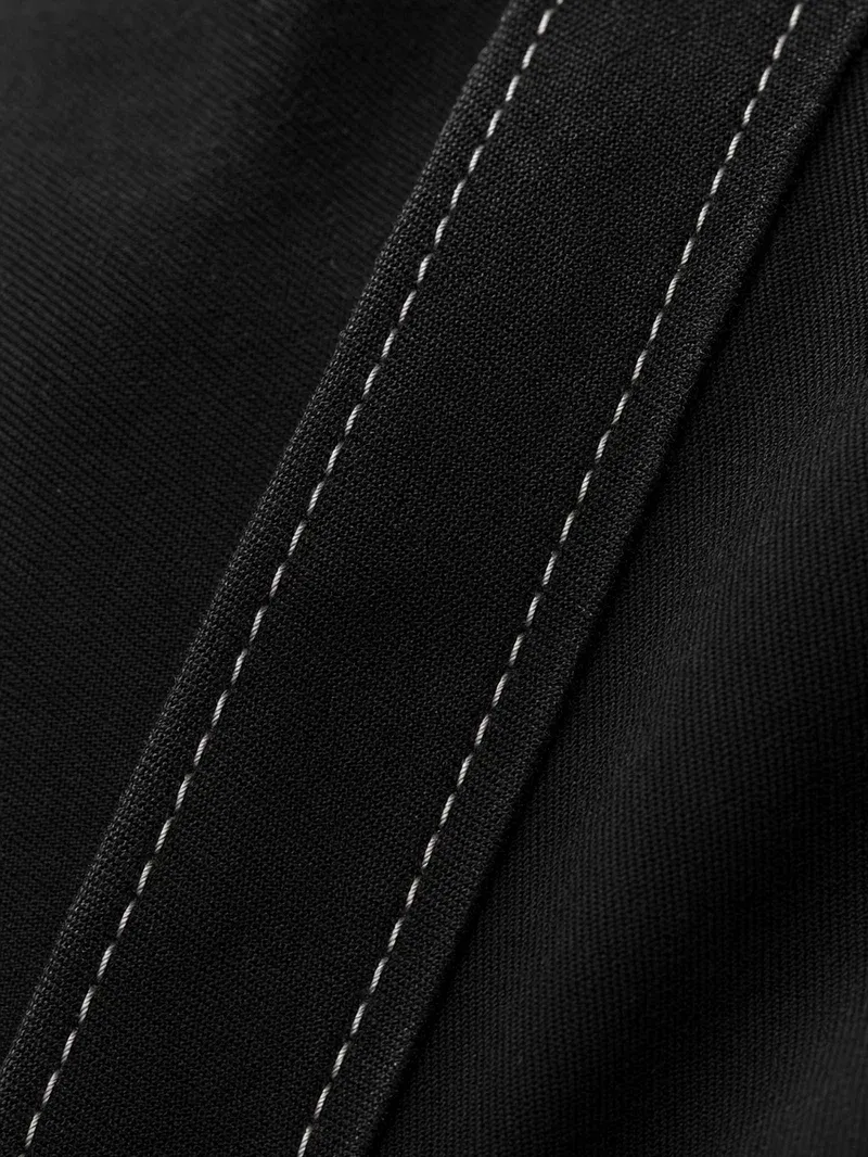 Be Autyst Black Canvas Overshirt