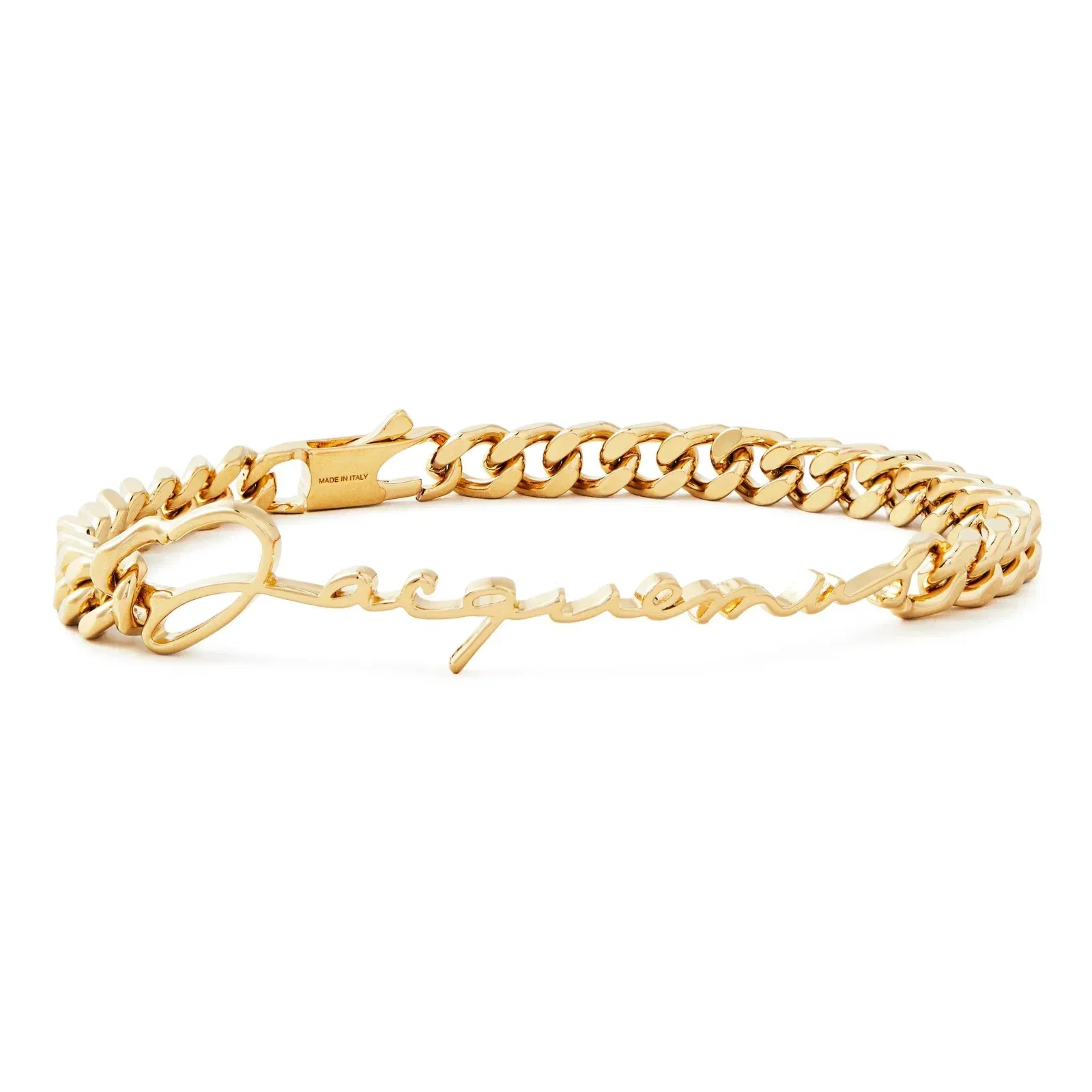 Typographic Script La Gourmette Jacquemus Bracelet