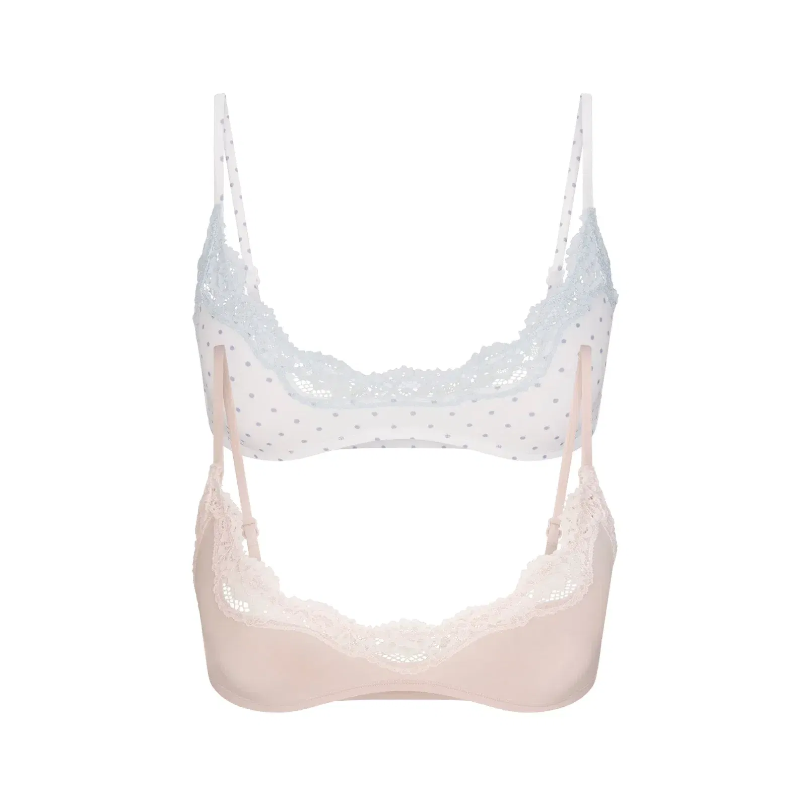 Fits Everybody Lace Scoop Bralette 2-pack