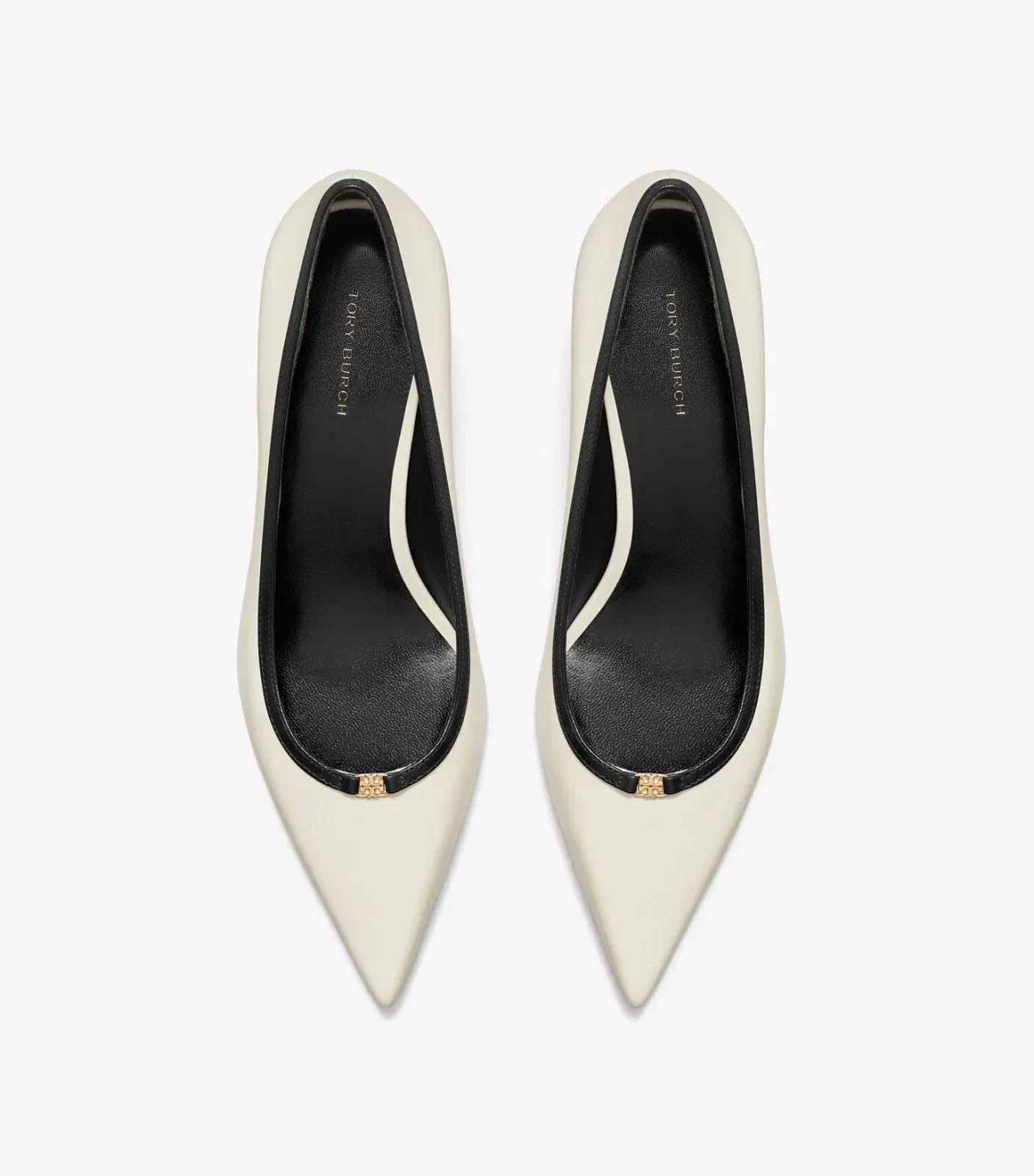 Double T Buckle Low-Heeled Pump
