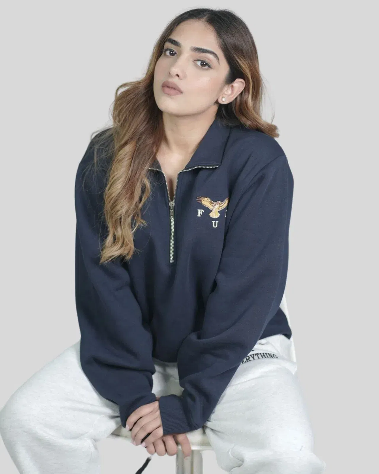 HALF ZIPPER