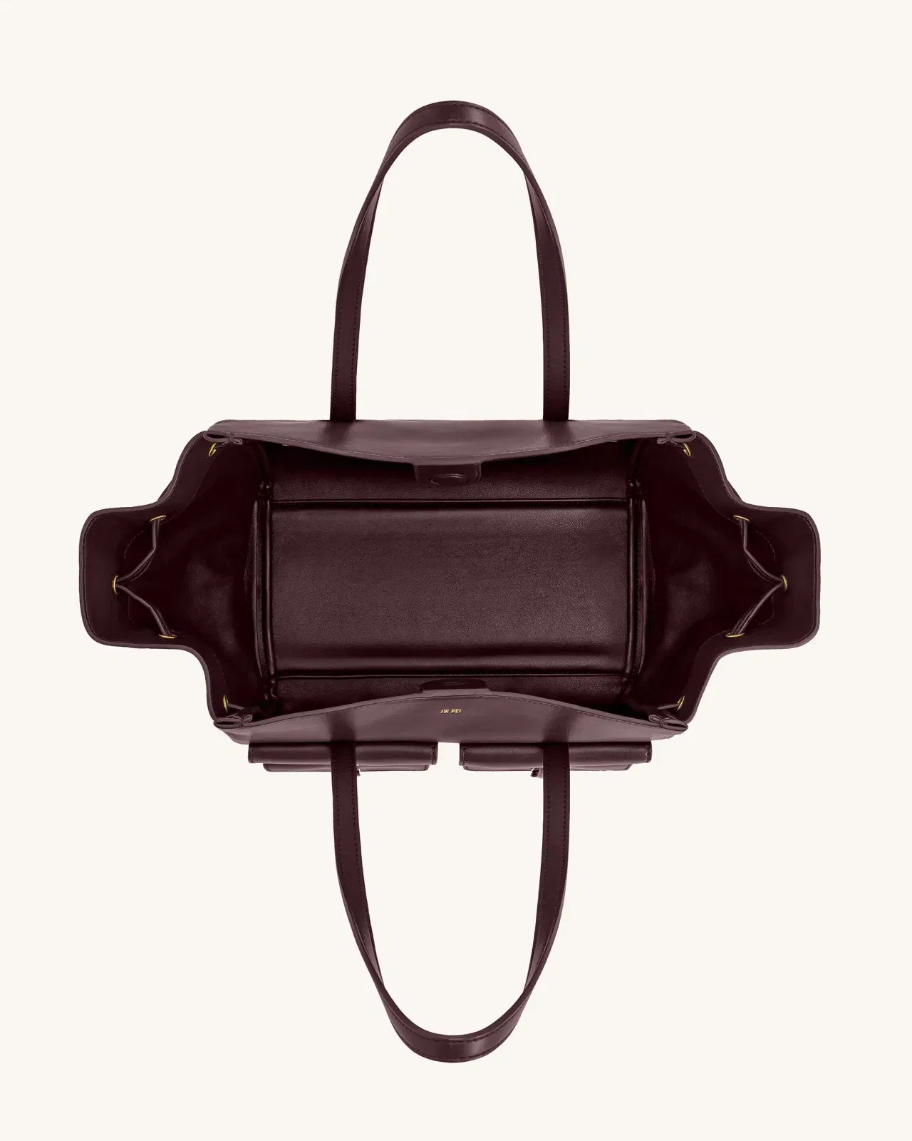 Jw Pei Linda Tote Bag Deep Burgundy