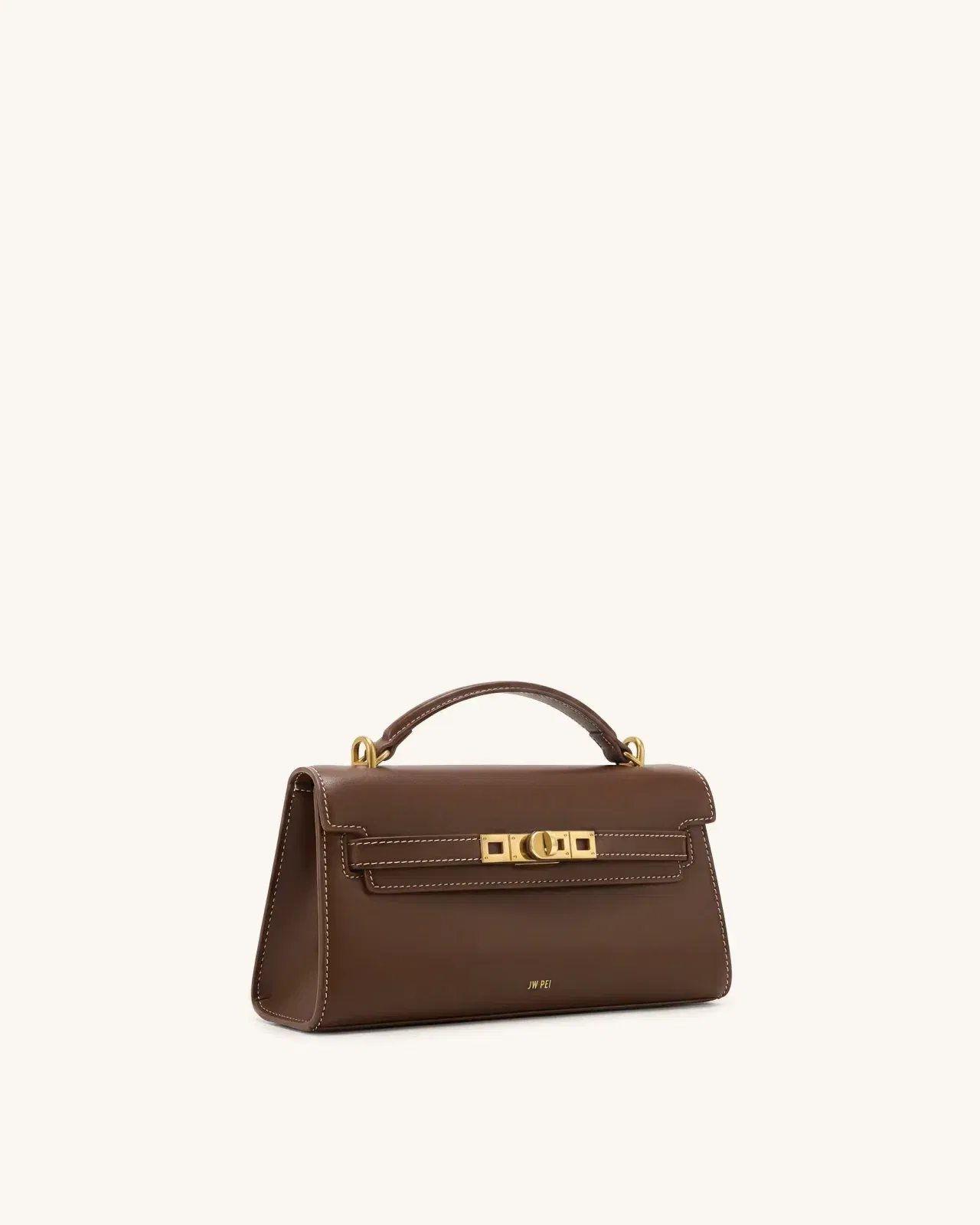 Jw Pei Noor Top Handle Bag Amber Brown