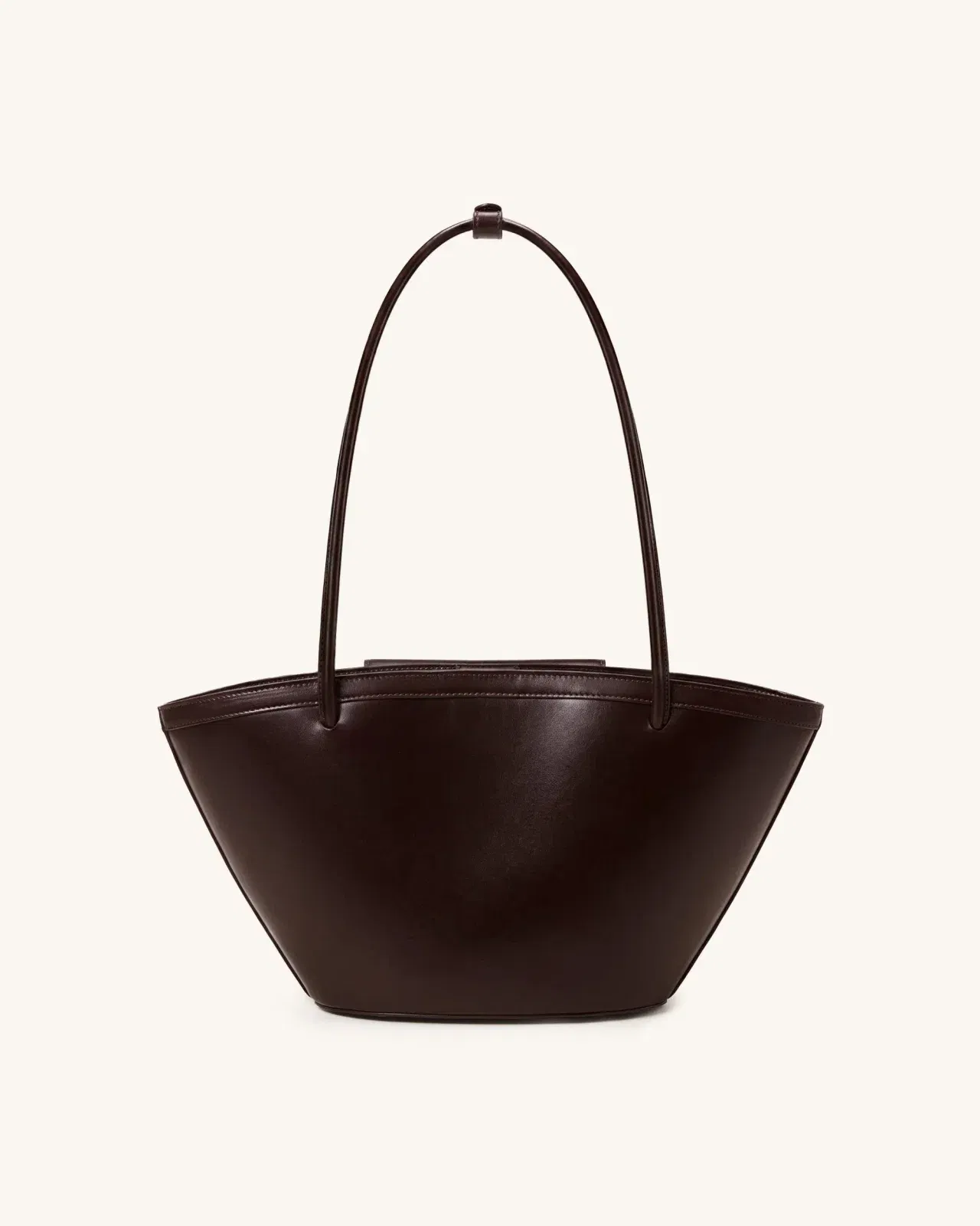 Jw Pei Corinne Pocket Tote Bag Dark Brown