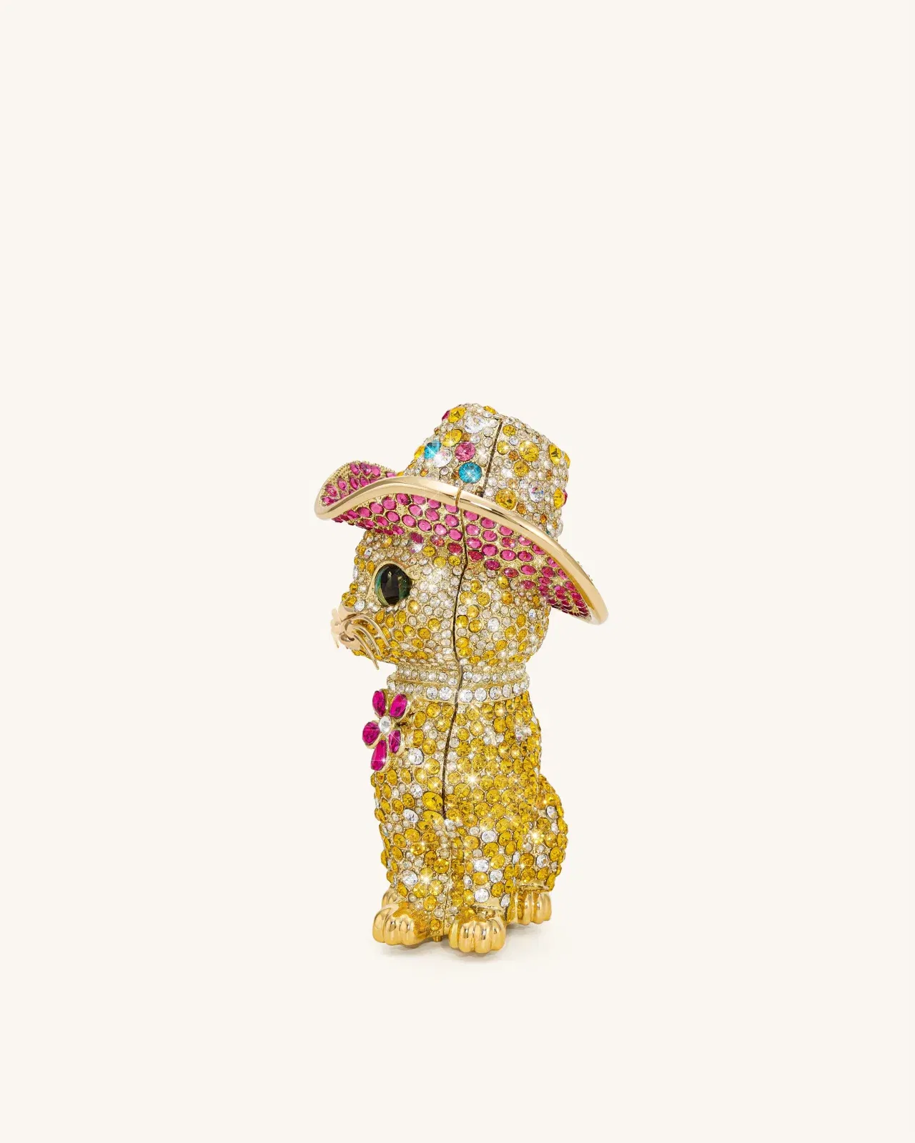 Jw Pei Glamorous Cat Clutch Multicolor Gold