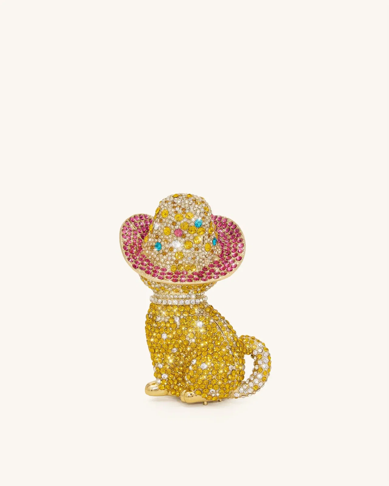 Jw Pei Glamorous Cat Clutch Multicolor Gold