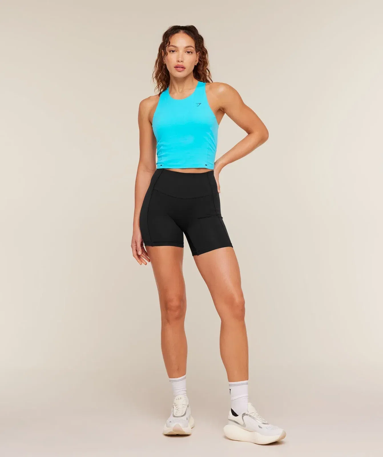 Women's Gymshark Running Elite 6" Tight Fit Shorts Black