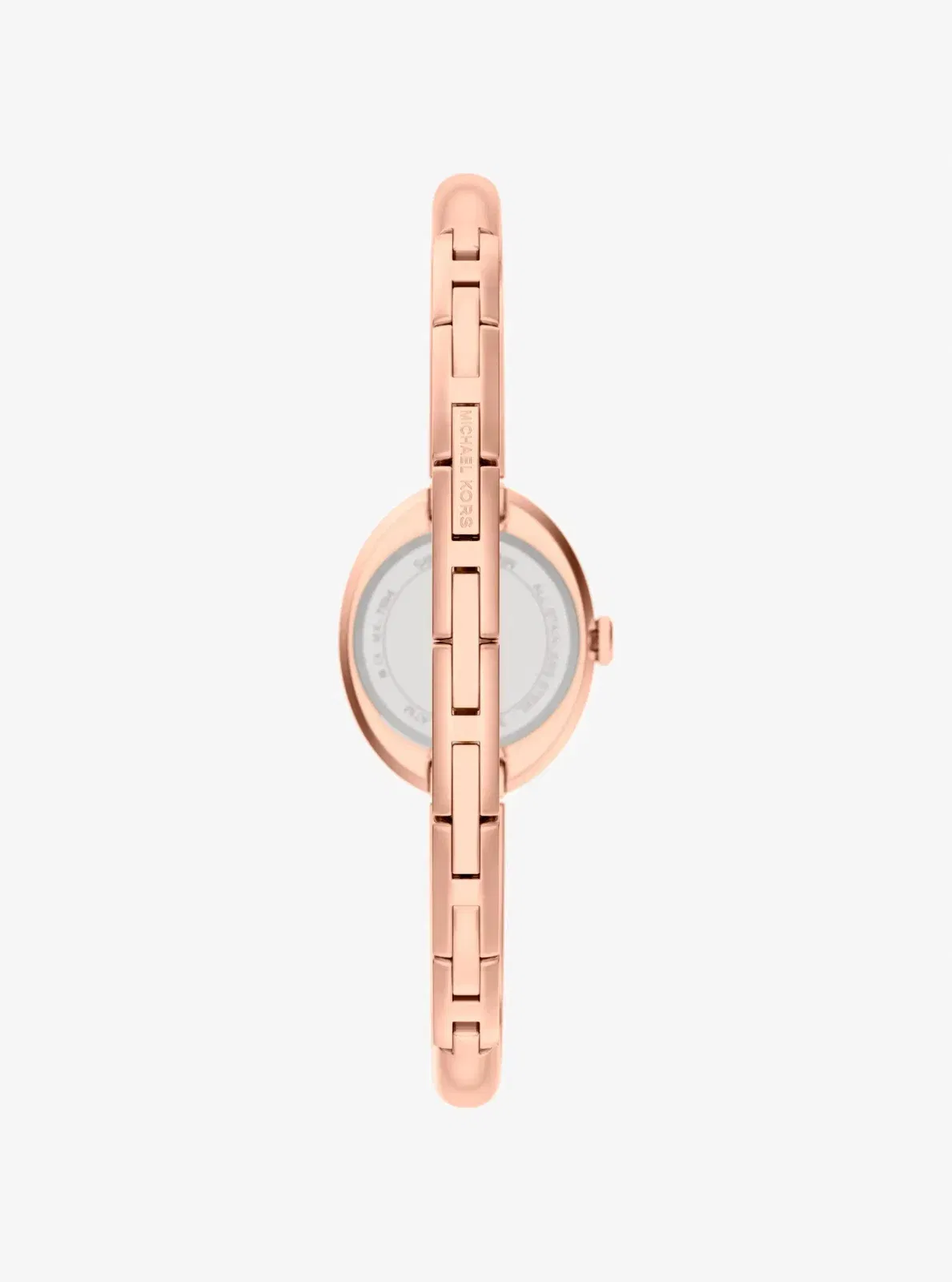 Michael Kors Petite Maude Rose Gold-Tone Bangle Watch