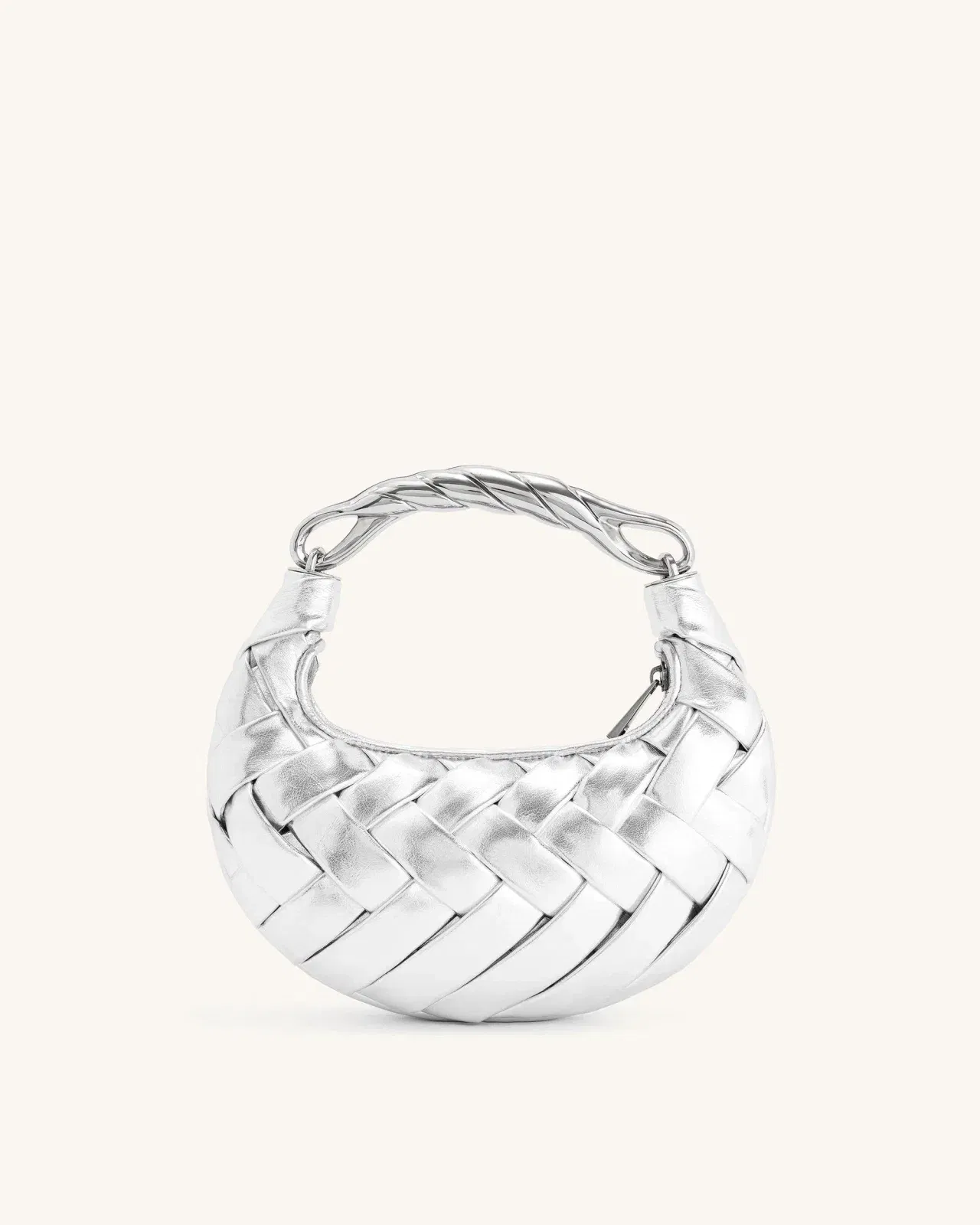 Jw Pei Orla Weave Handbag Silver
