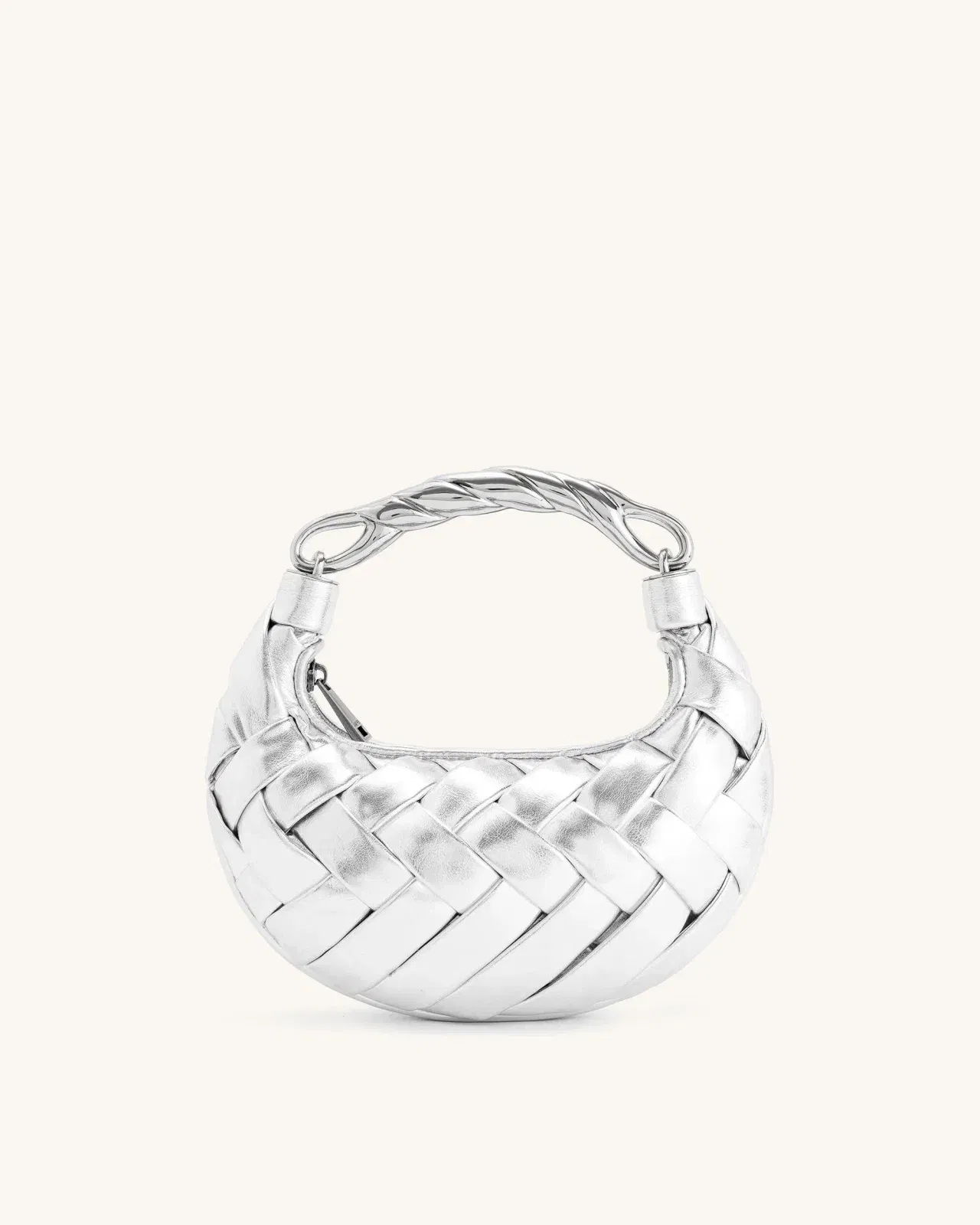 Jw Pei Orla Weave Handbag Silver