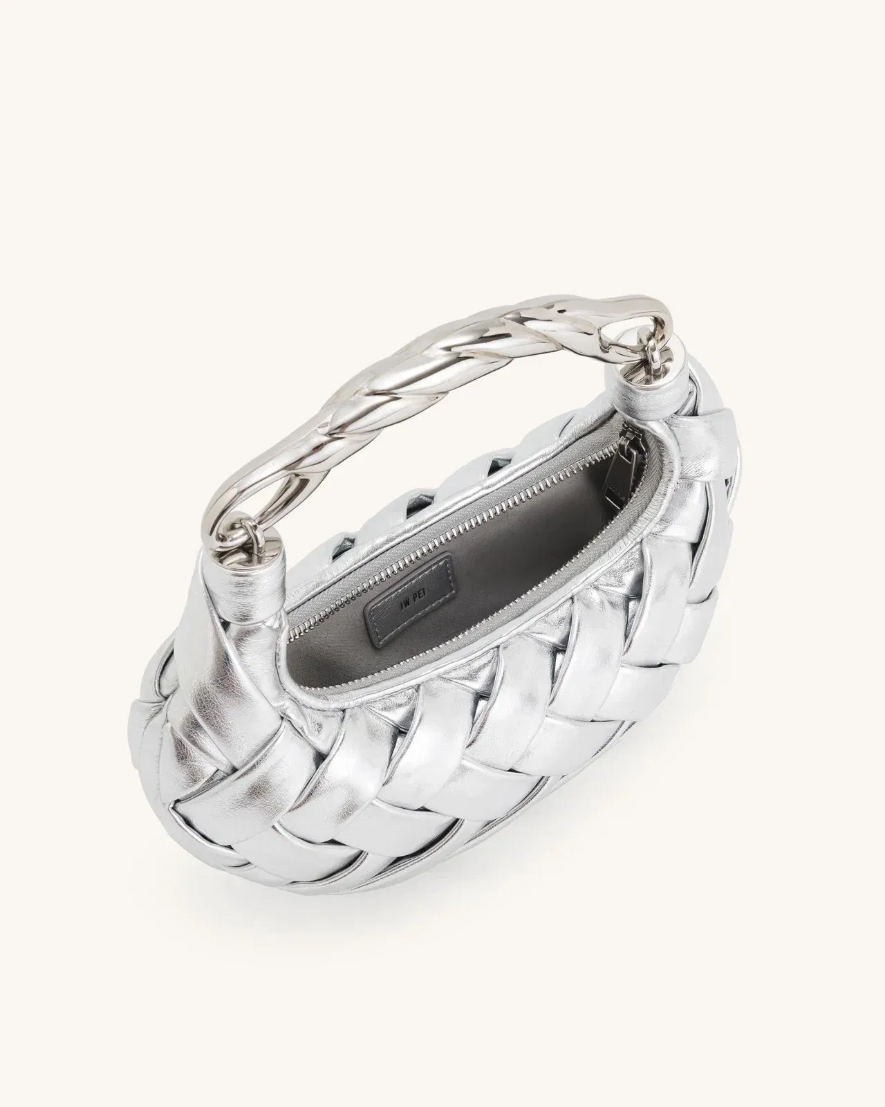 Jw Pei Orla Weave Handbag Silver