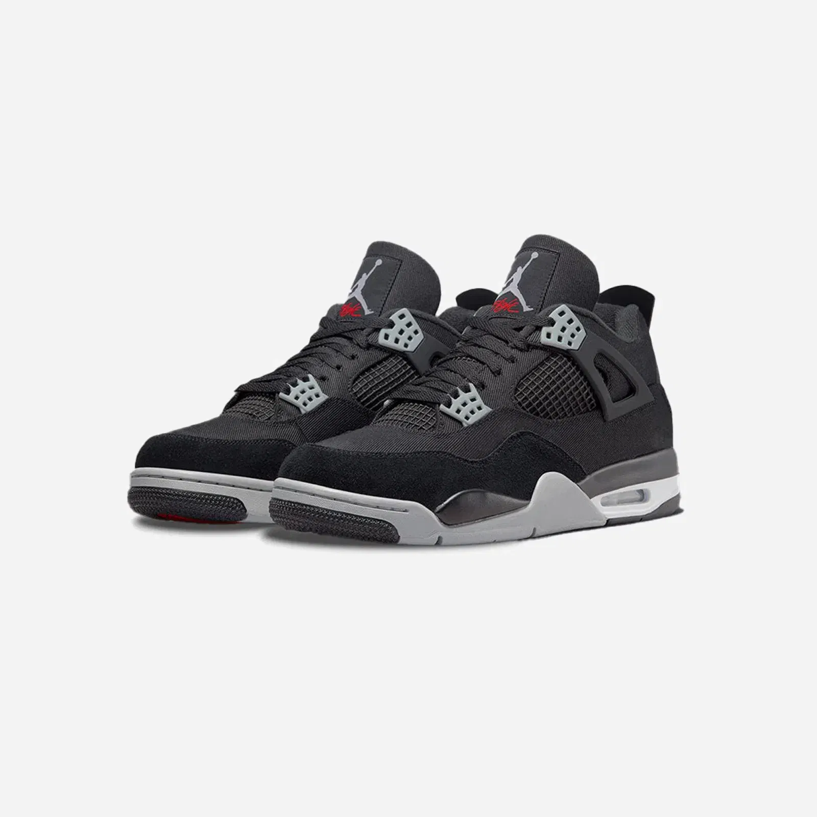 Air Jordan 4 Black Canvas