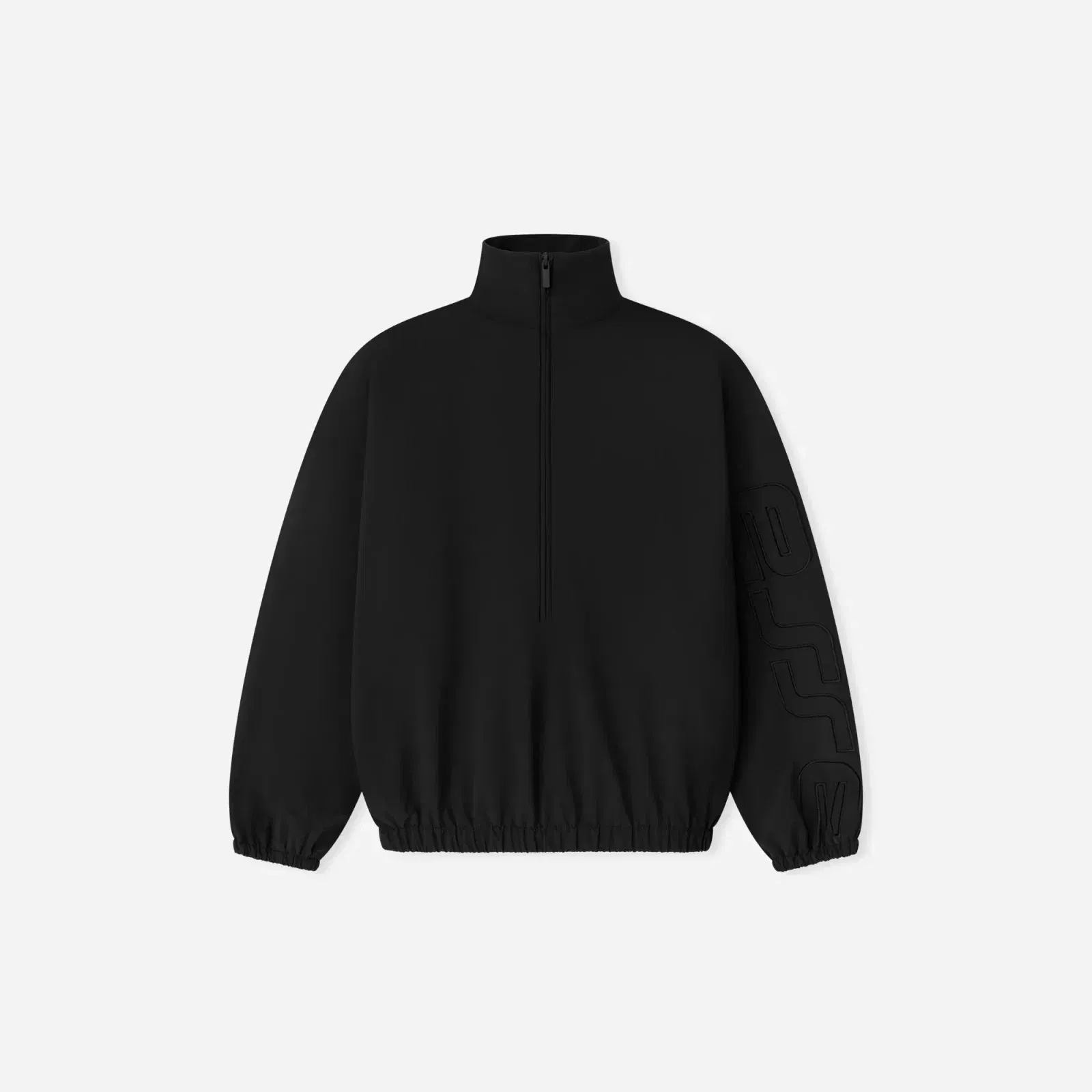 Fear Of God Essentials Active Trace Half Zip Track Jacket Vintage Black