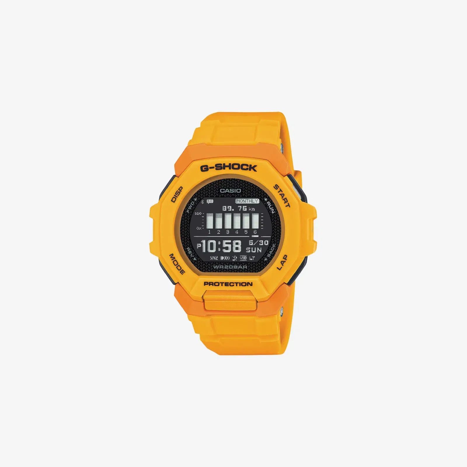 Casio G-Shock GBD-300-9DR Quartz Black Dial Digital Resin Watch
